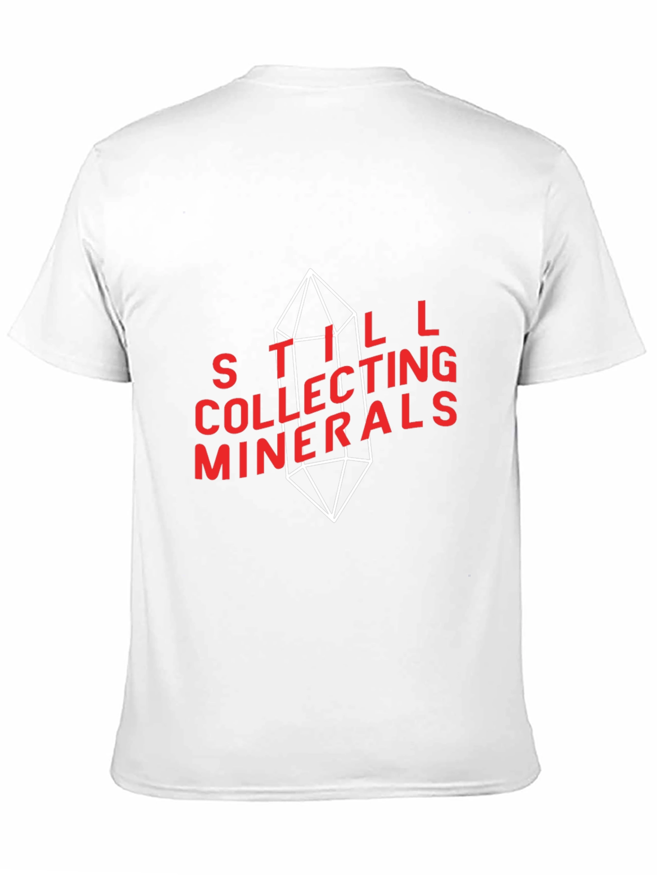Black Still Collecting Minerals Graphic Tee view 11