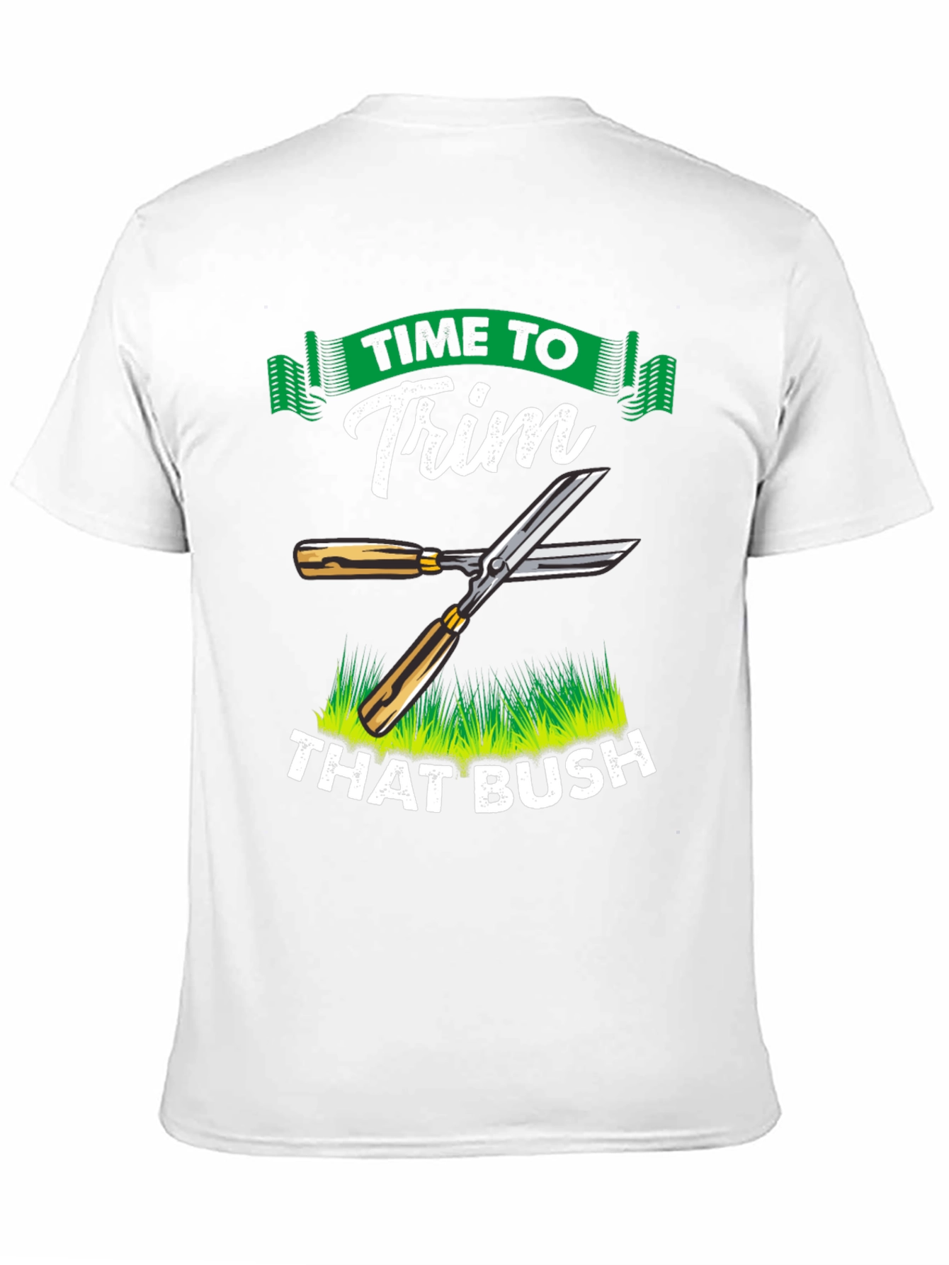 Black Time To Trim That Bush T-Shirt Funny view 11