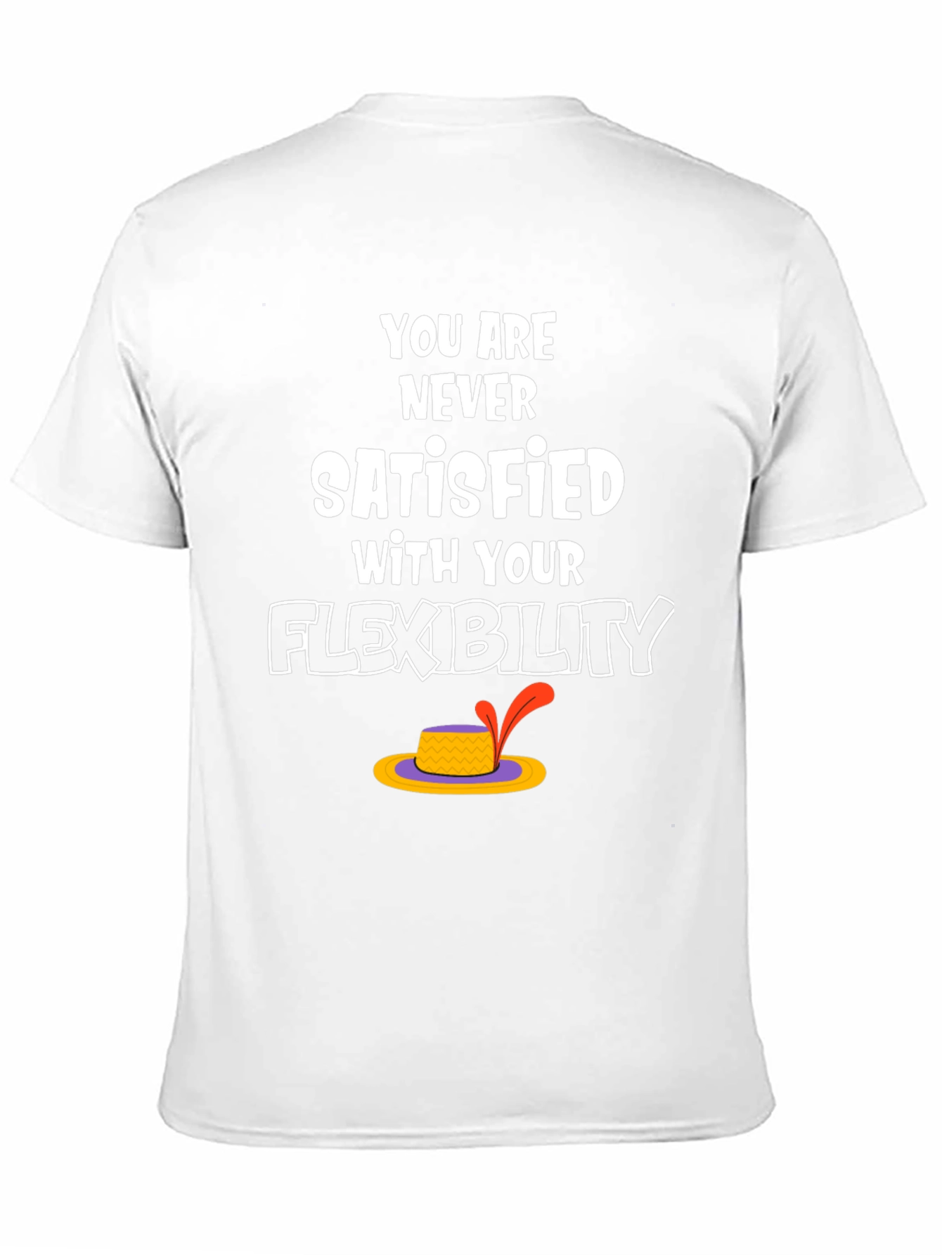 Black Funny Flexibility T-Shirt view 11