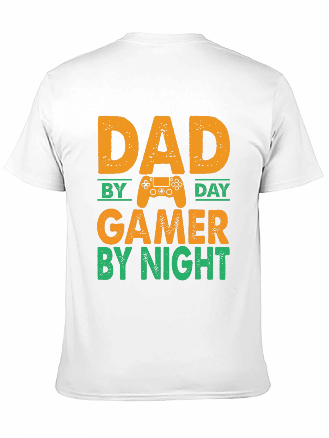 Black Dad By Day Gamer By Night T-Shirt view 11