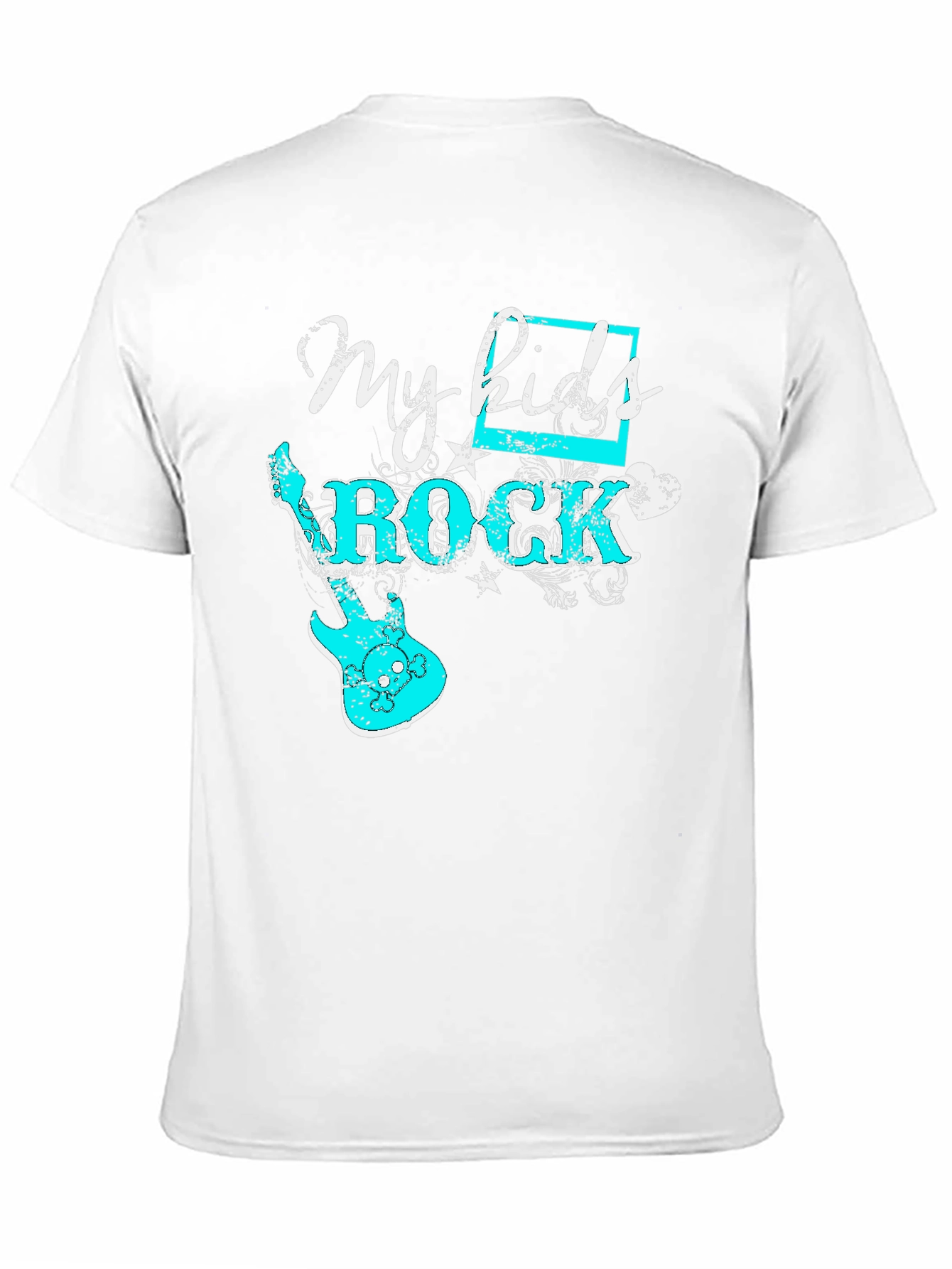 My Kids Rock T-Shirt - Cool Graphic Tee for Parents - 11