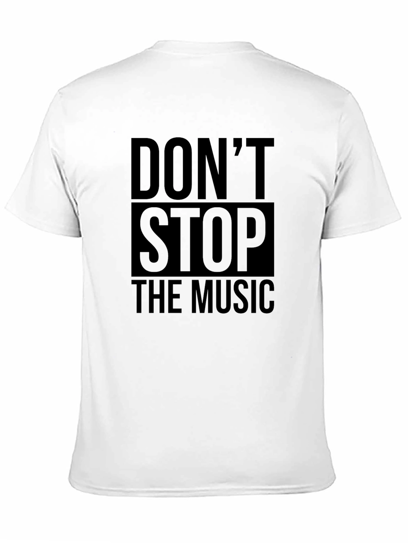 Black Don't Stop the Music Graphic Tee view 11