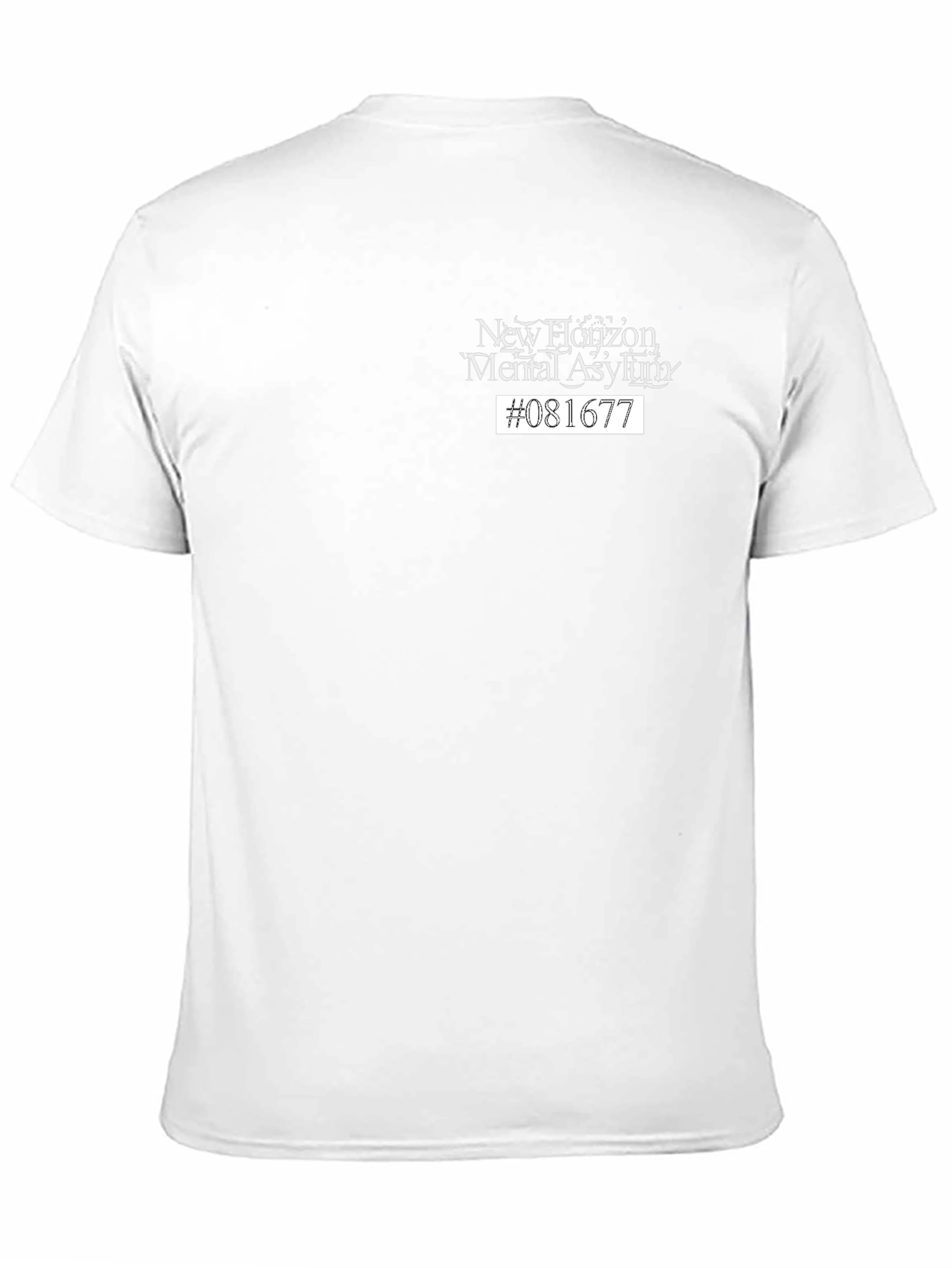 Black New Horizon Mental Asylum Graphic Tee - Black view 11