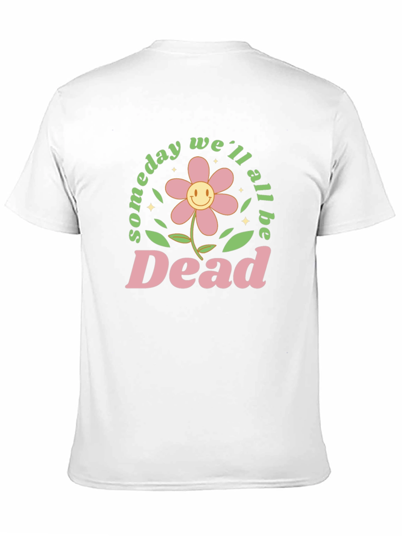 Black Someday We'll All Be Dead Graphic Tee - Black view 11