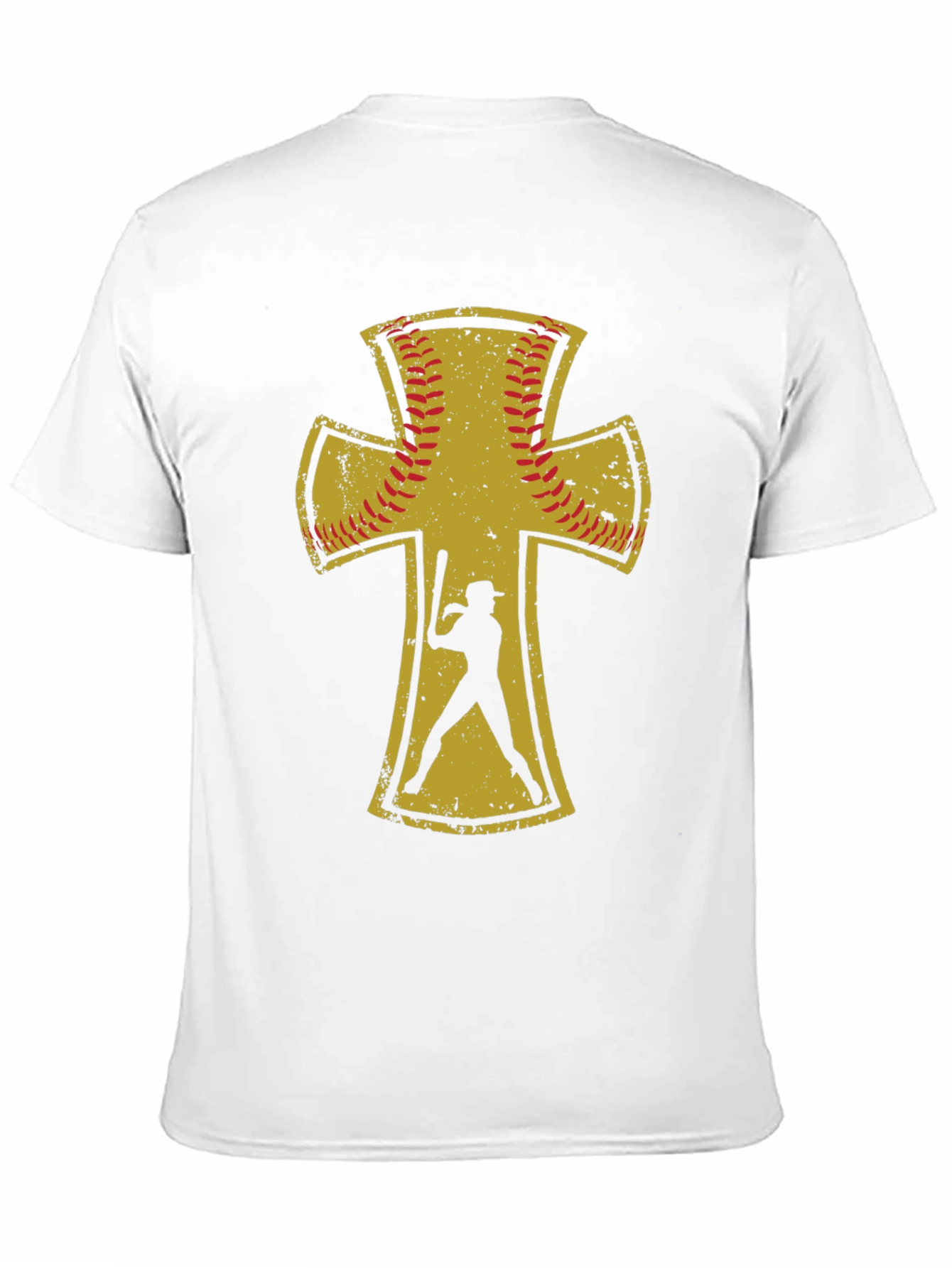Black Baseball Cross T-Shirt view 11