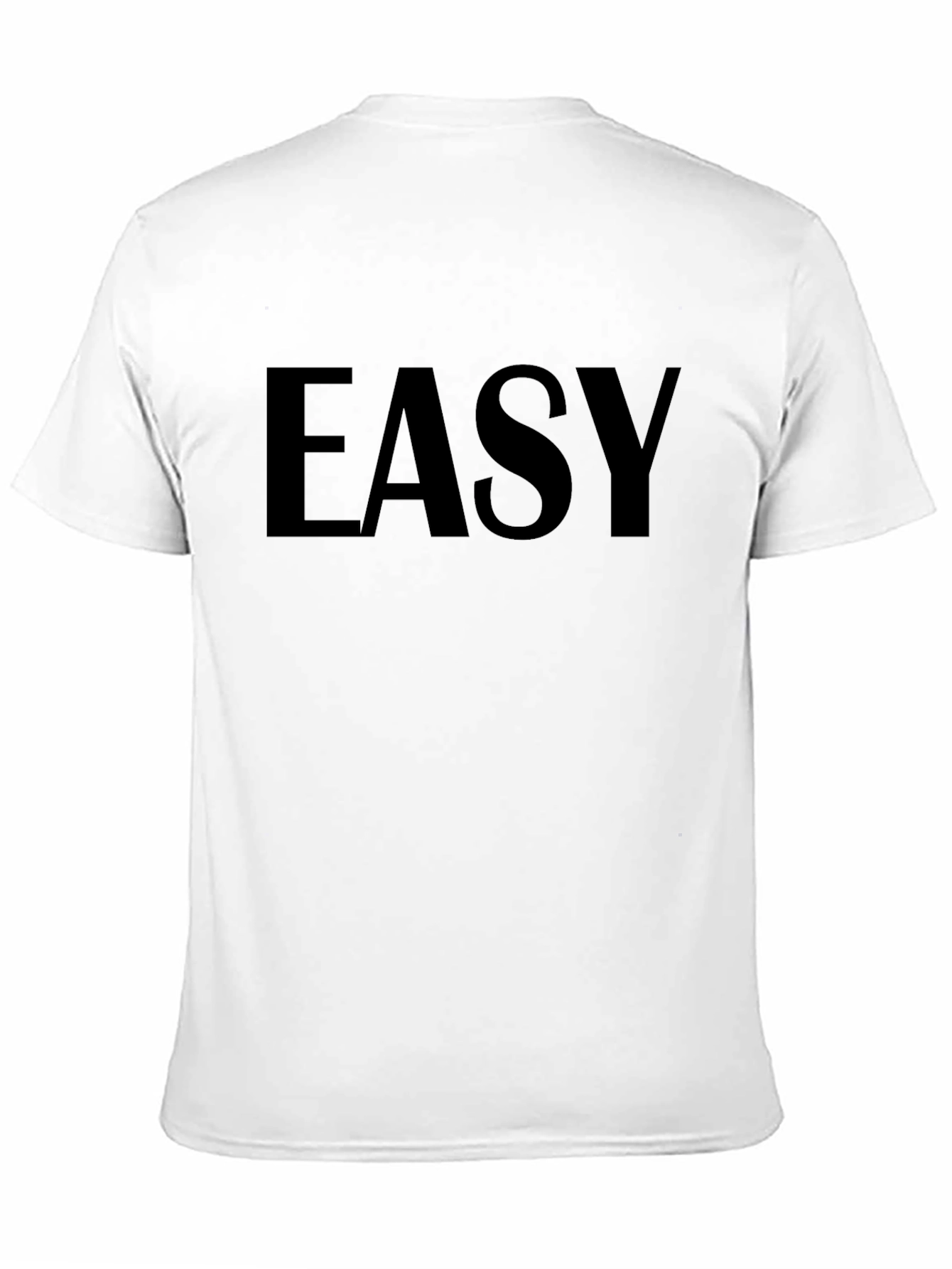 Black EASY Black Graphic Tee - Casual Comfort view 11