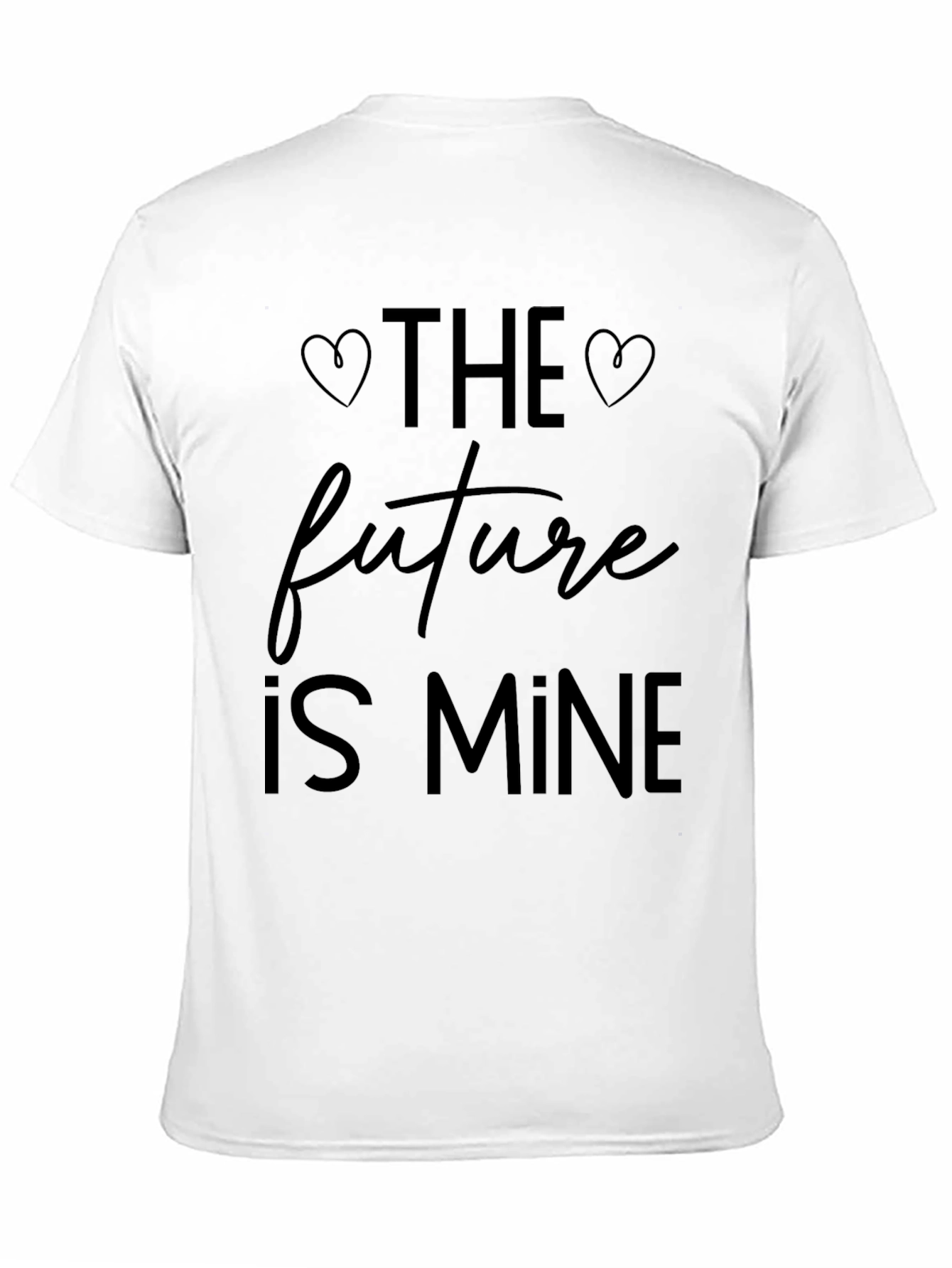 Black The Future is Mine Graphic T-Shirt view 11