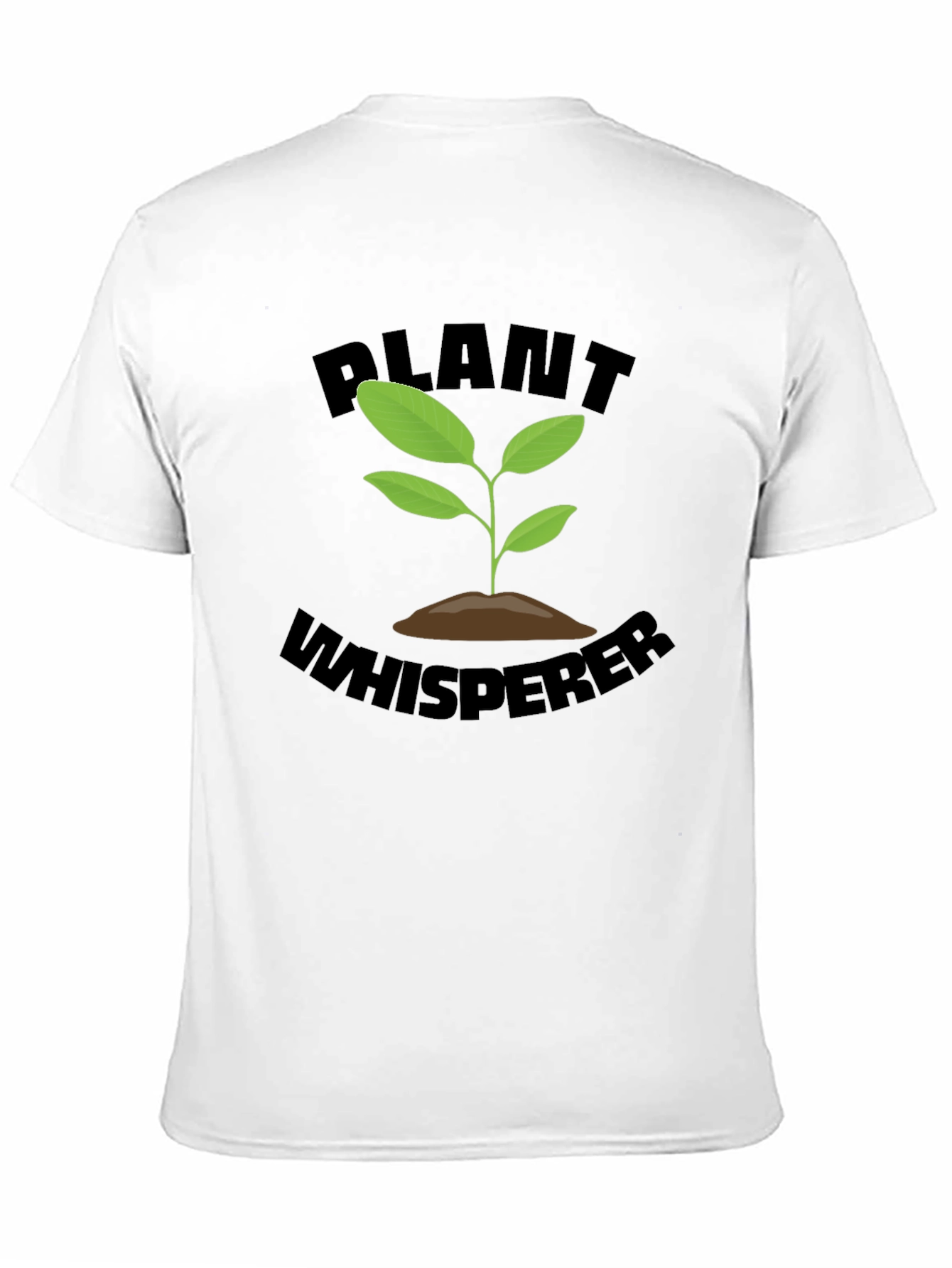 Black Plant Whisperer Black T-Shirt - Gardening Tee view 11