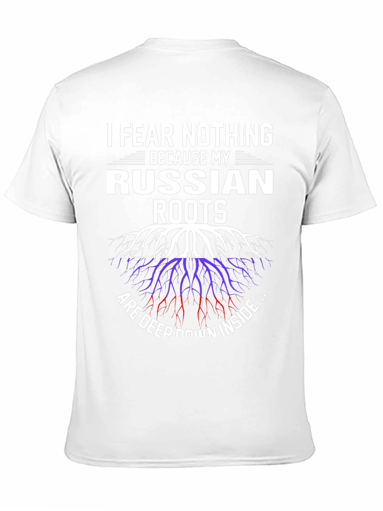 Black Russian Roots Graphic Tee -  I Fear Nothing view 11