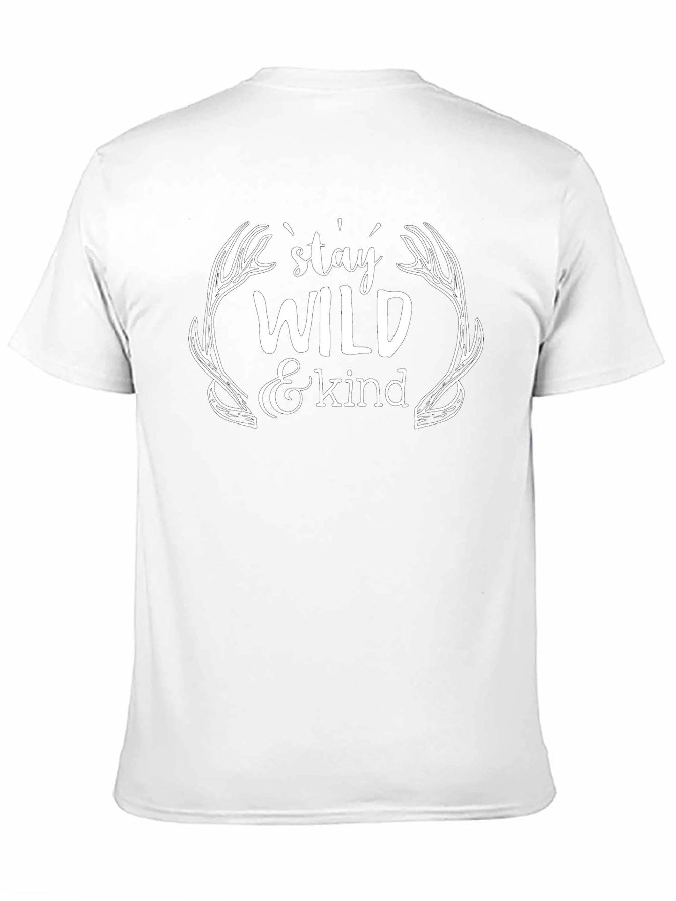 Stay Wild & Kind Graphic Tee - Unisex Casual Shirt - 11