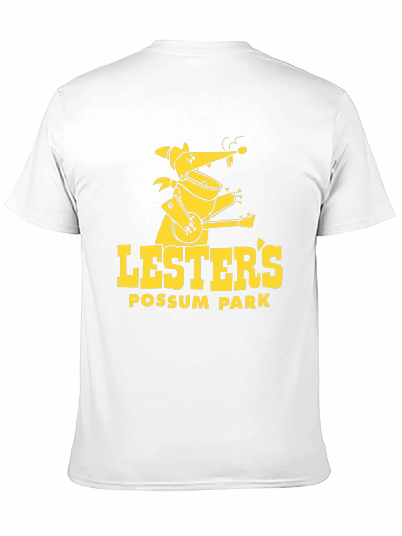 Black Lester's Possum Park Graphic Tee - Black view 11