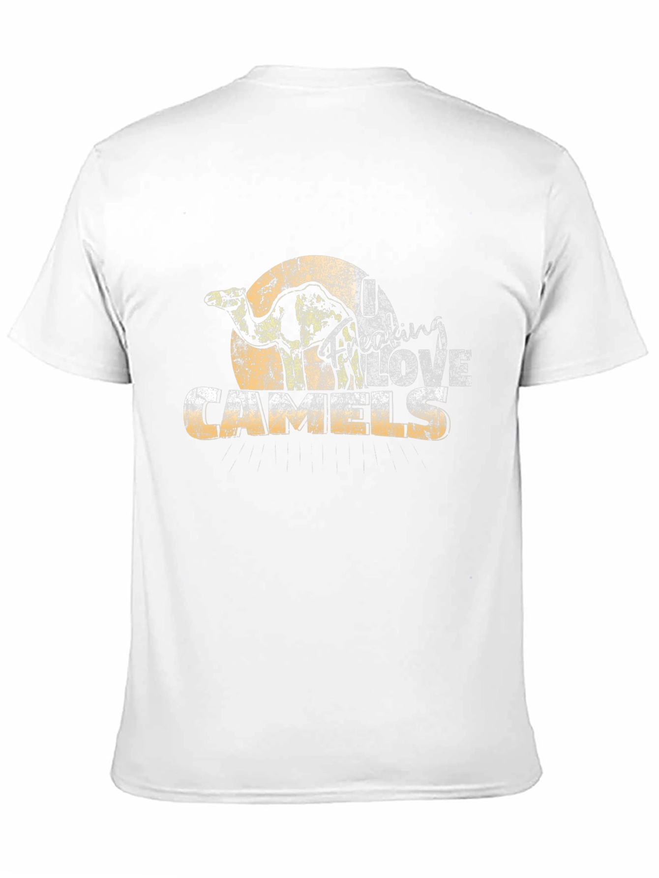 Black I Freaking Love Camels Graphic T-Shirt view 11