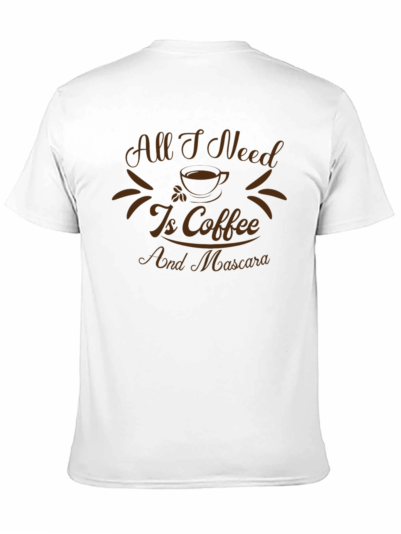 Black Coffee & Mascara T-Shirt - Perfect for Everyday! view 11