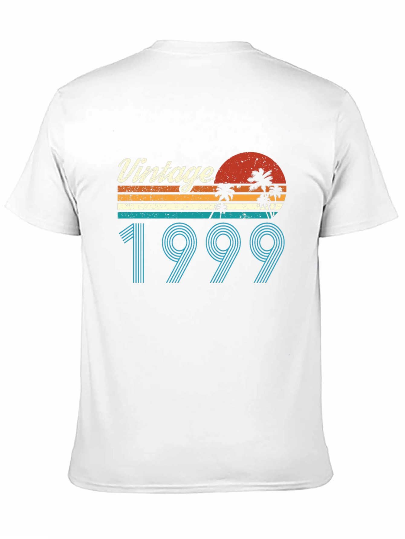 Black Vintage 1999 Palm Tree Graphic T-Shirt view 11