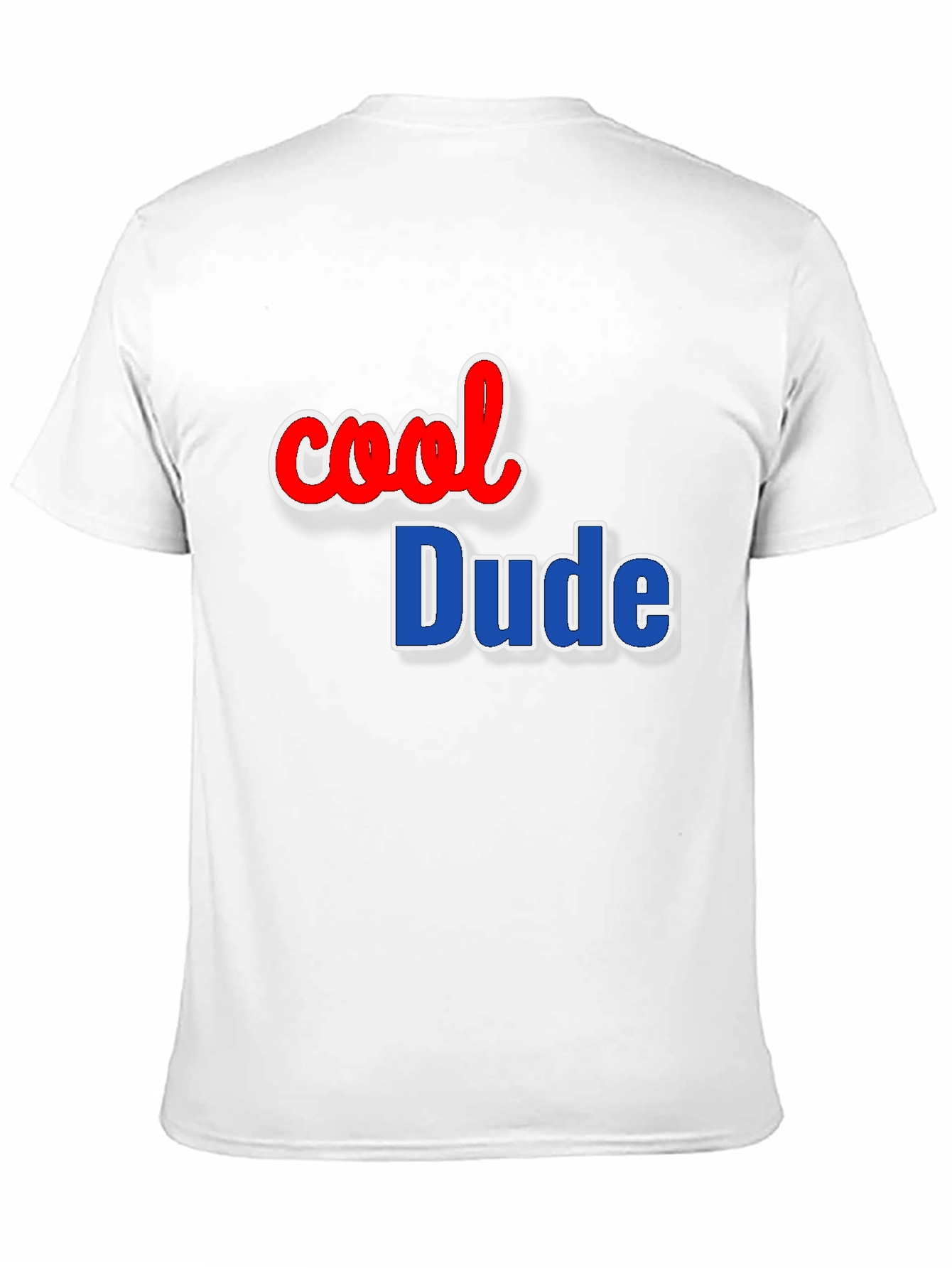 Black Cool Dude Graphic Tee - Black Cotton Blend view 11