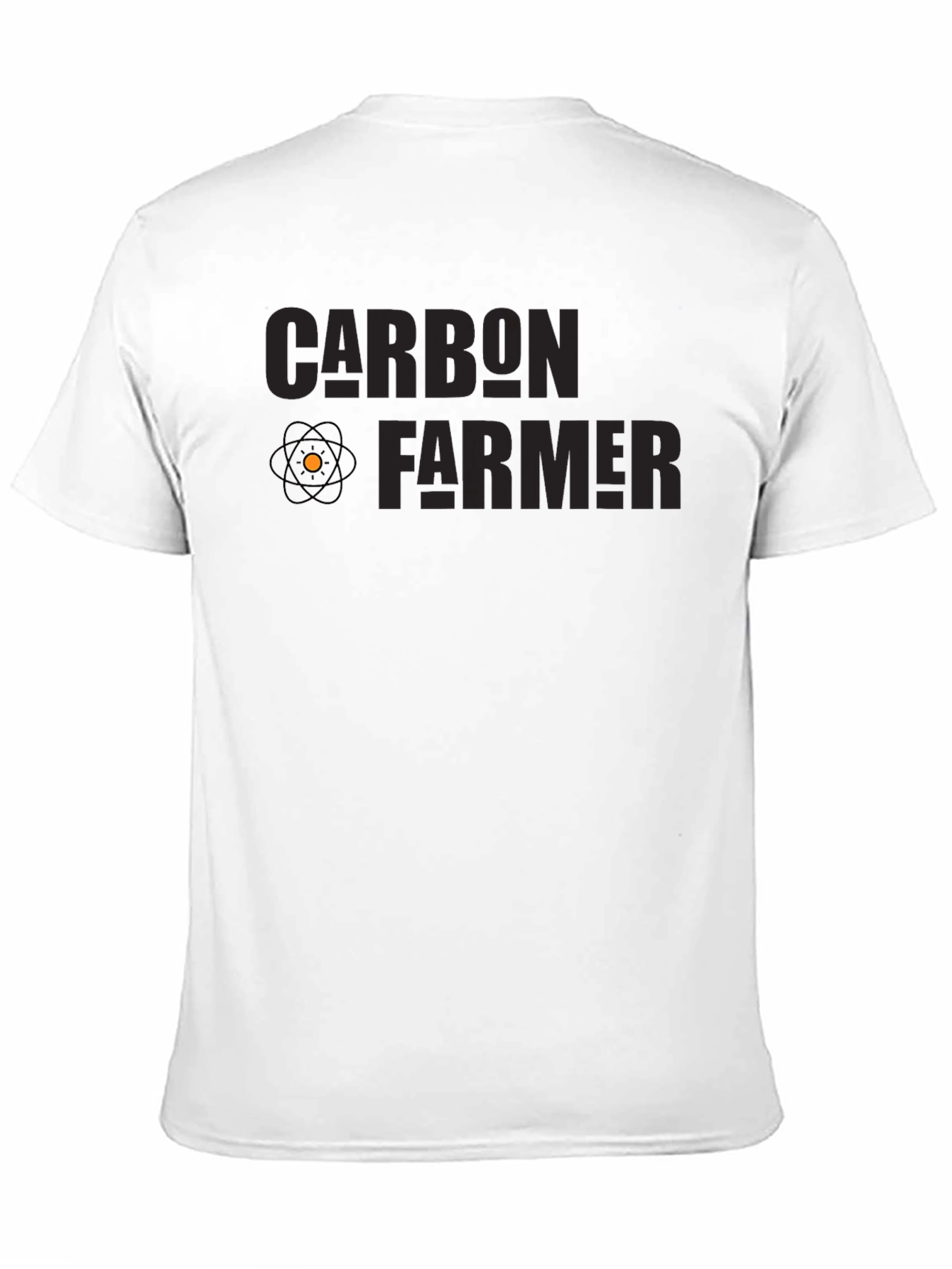 Black Carbon Farmer Graphic T-Shirt view 11