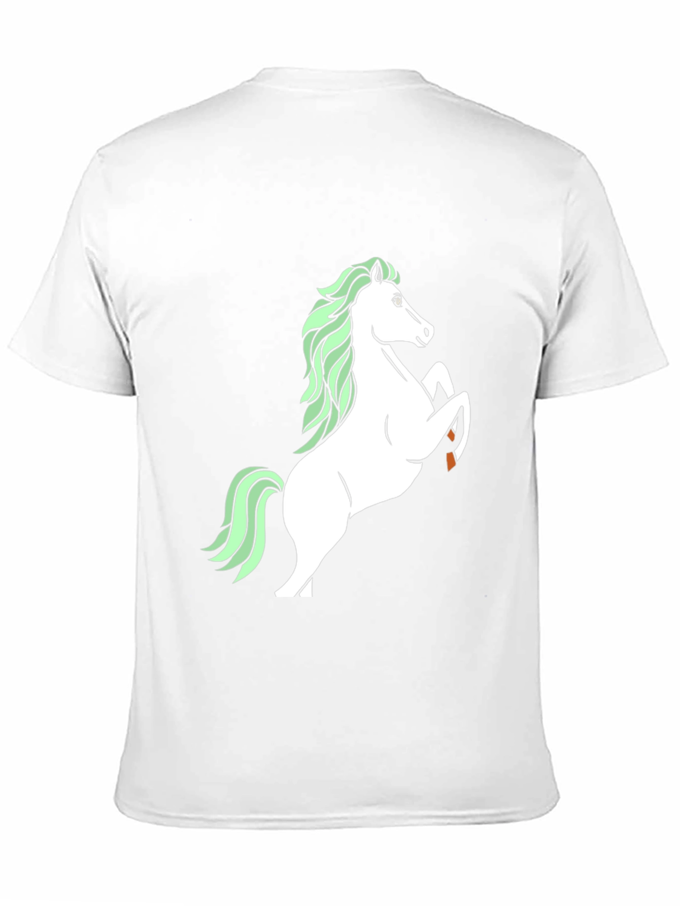 Black Unicorn Graphic Tee - Black Cotton T-Shirt view 11