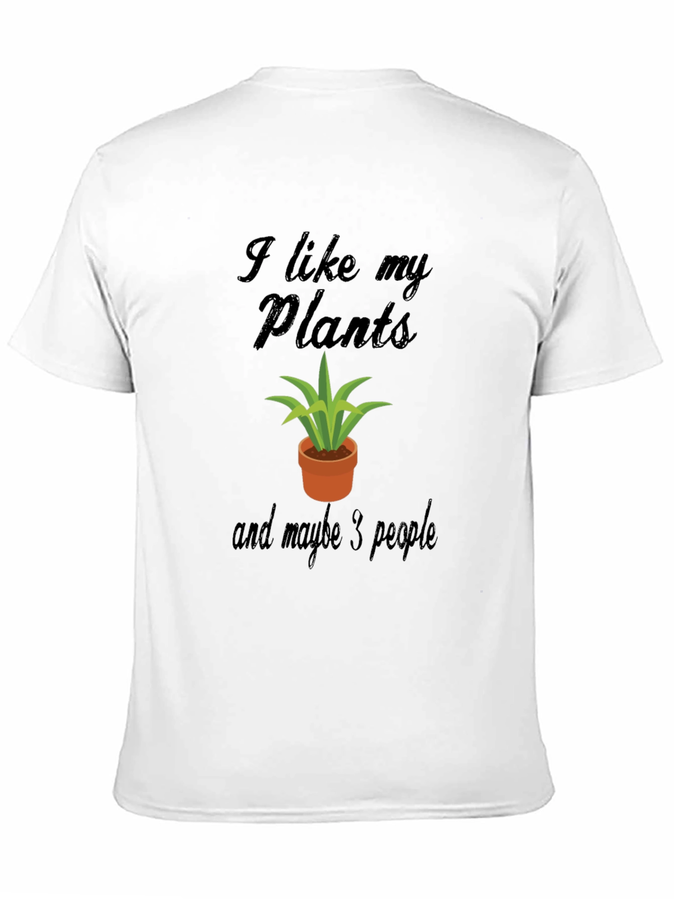 Black I Like My Plants T-Shirt -  Horticulture Apparel view 11