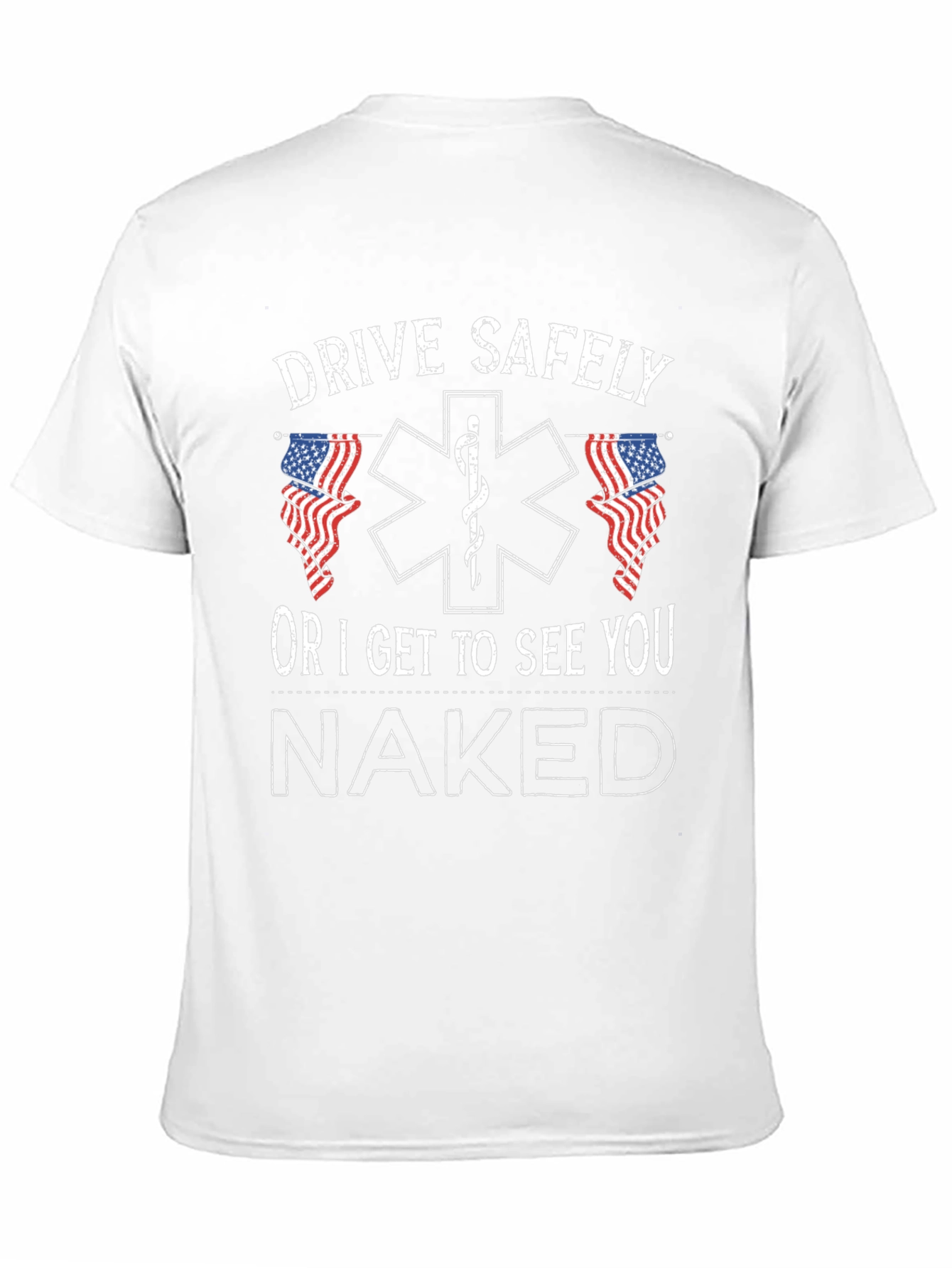 Black Drive Safely T-Shirt - Funny EMT/EMS Tee view 11