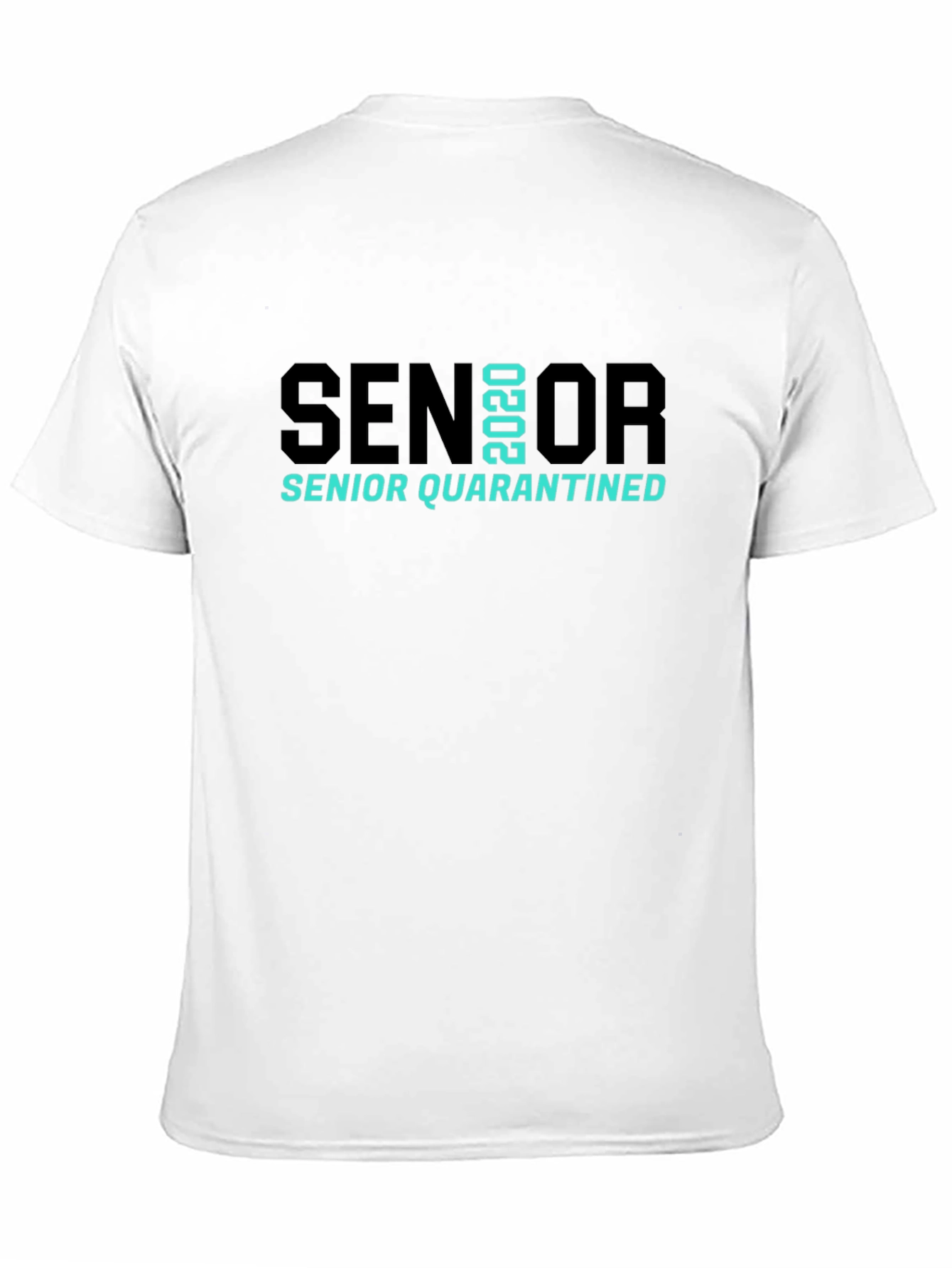 Black Senior 2020 Quarantined T-Shirt view 11
