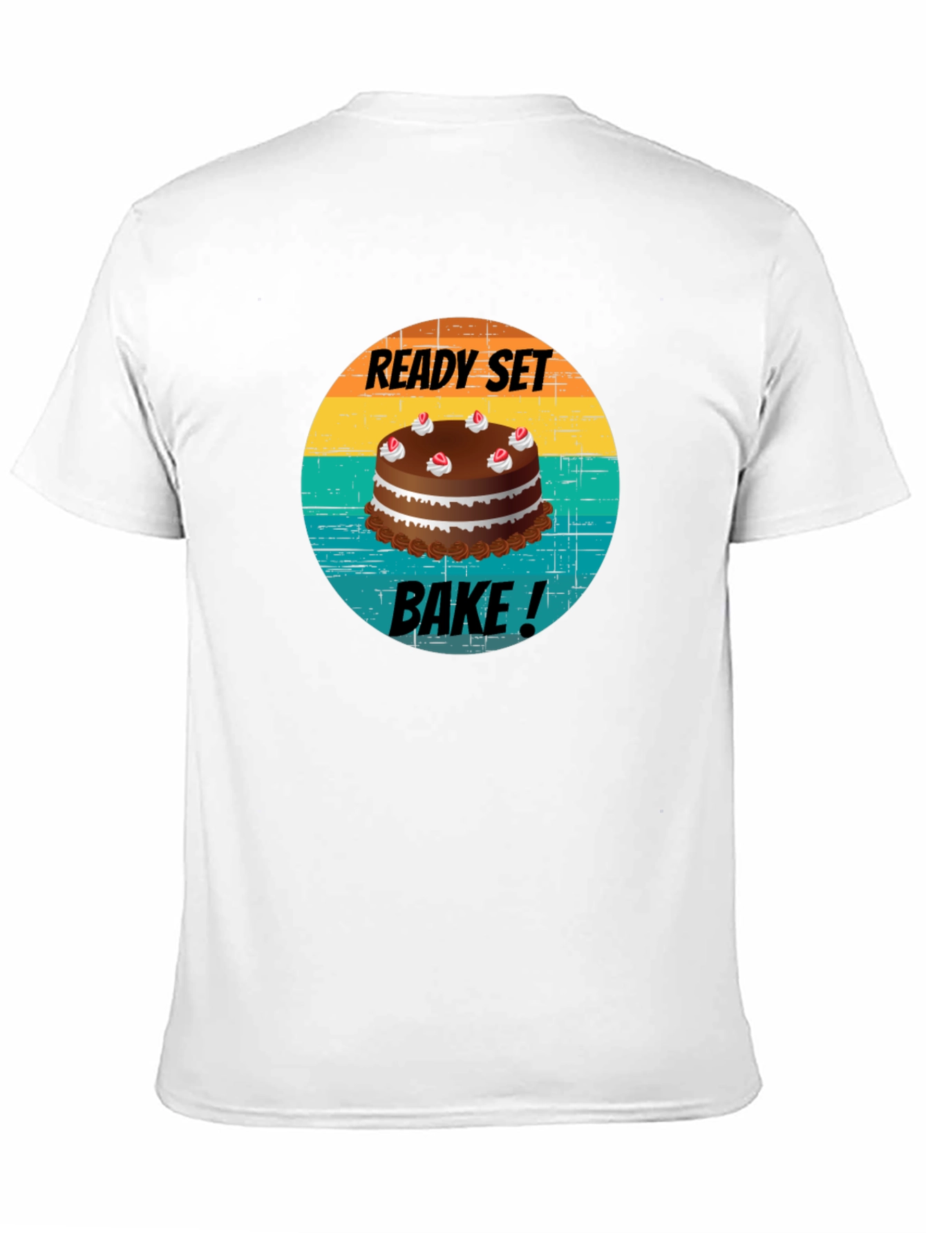 Black Ready Set Bake T-Shirt - Baking Lover Apparel view 11