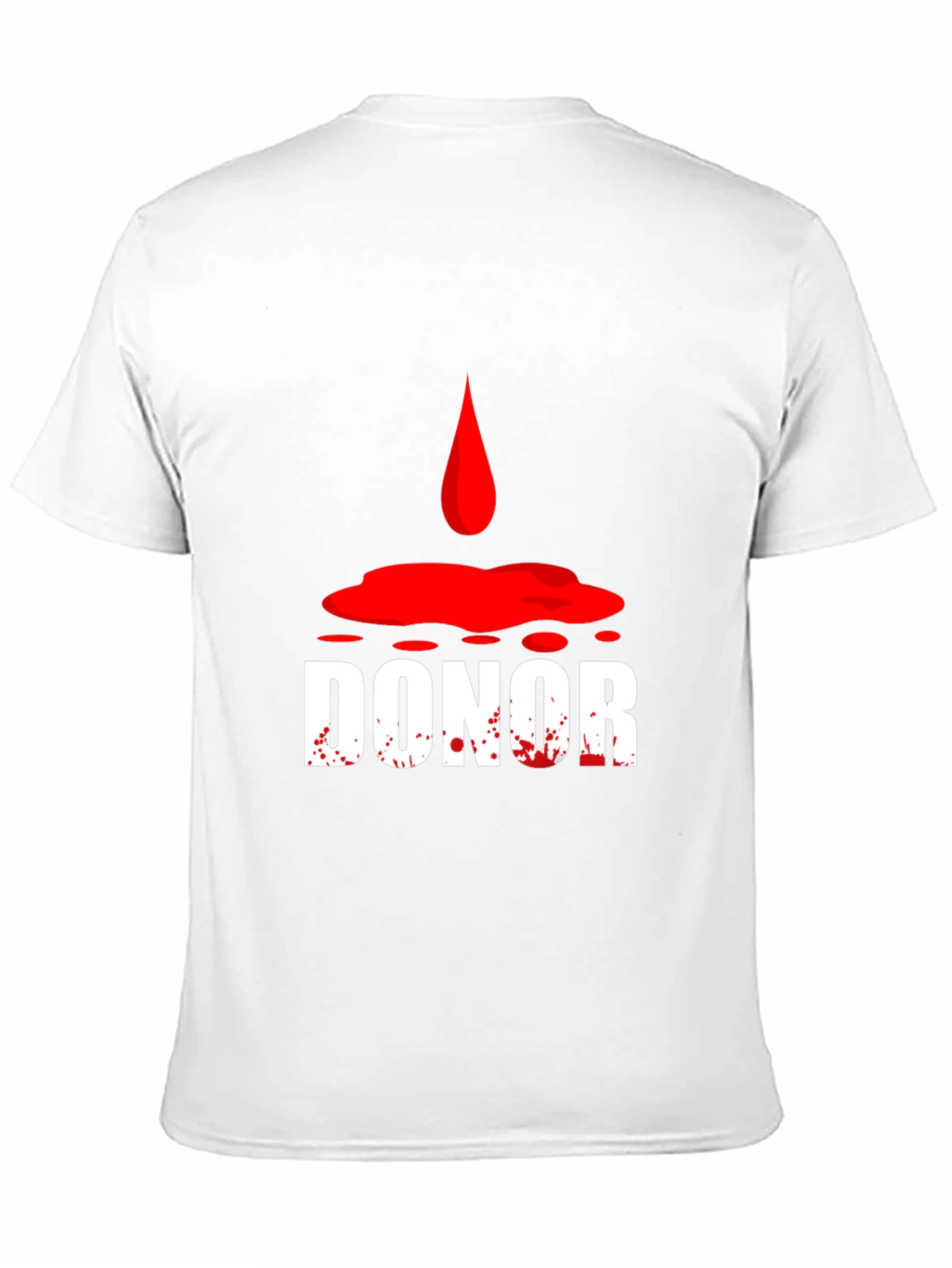 Donor T-Shirt Blood Donation Awareness Tee - 11