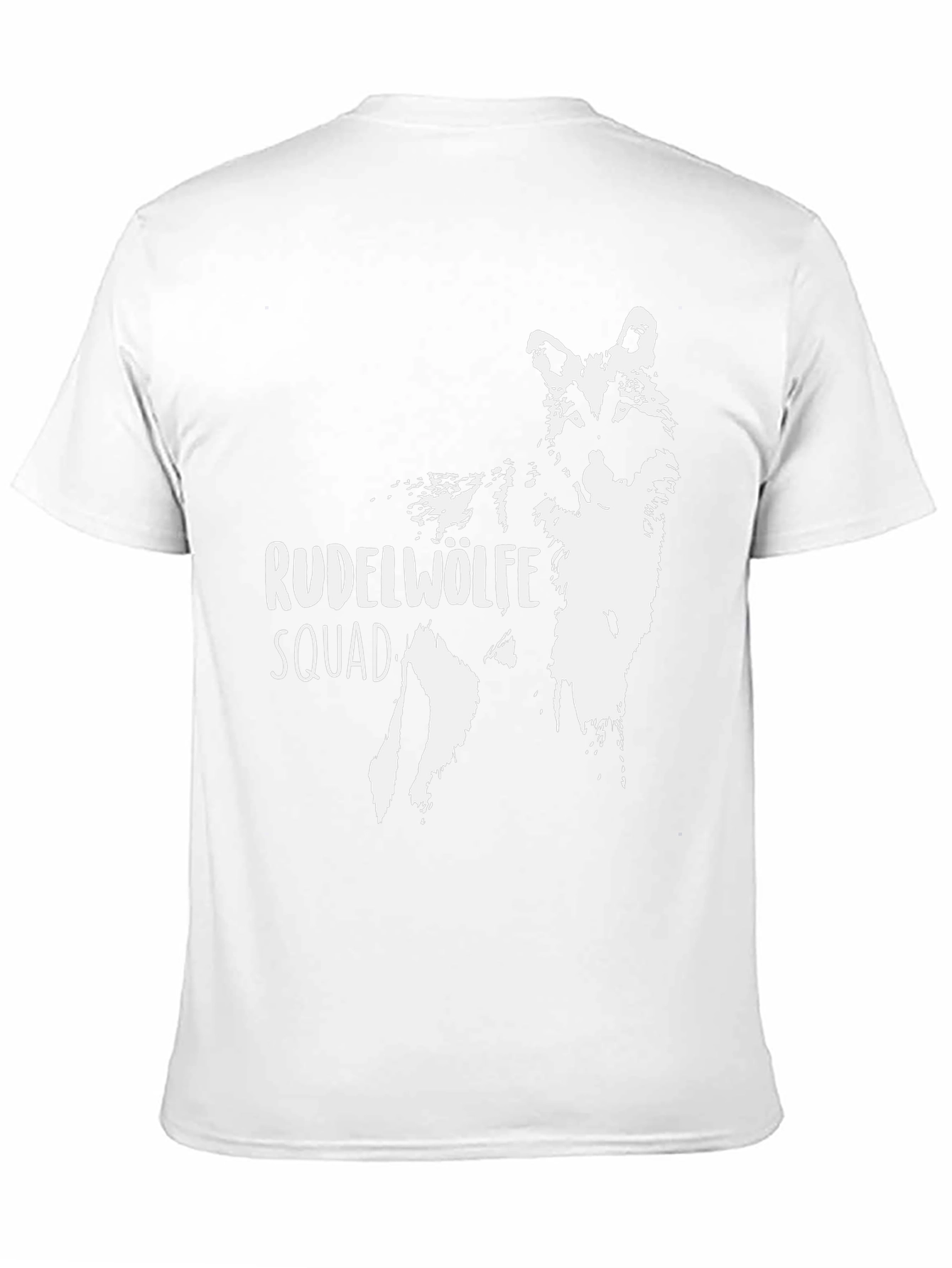 Black Rudelwölfe Squad Black T-Shirt view 11