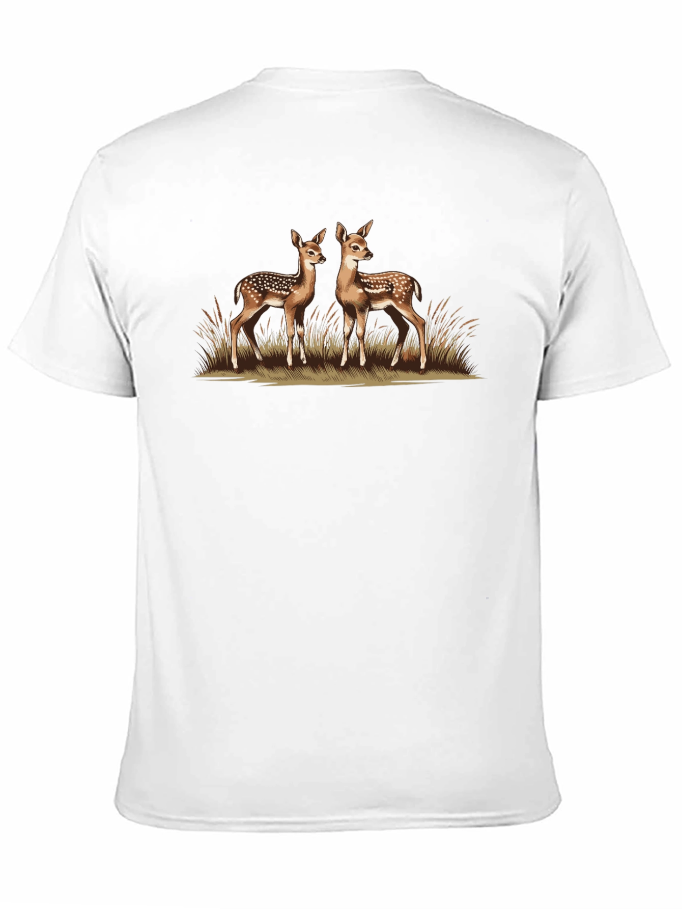 Black Fawn Graphic Tee - Nature Inspired view 11