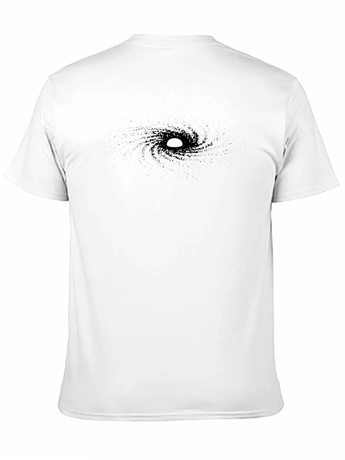 Black Black Hole Graphic Tee - Mens Modern Fit T-Shirt view 11