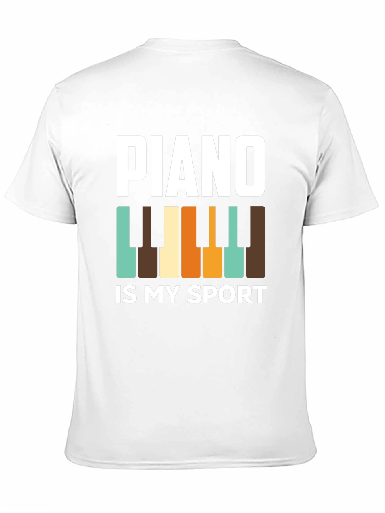 Black Piano Is My Sport - Graphic Tee view 11