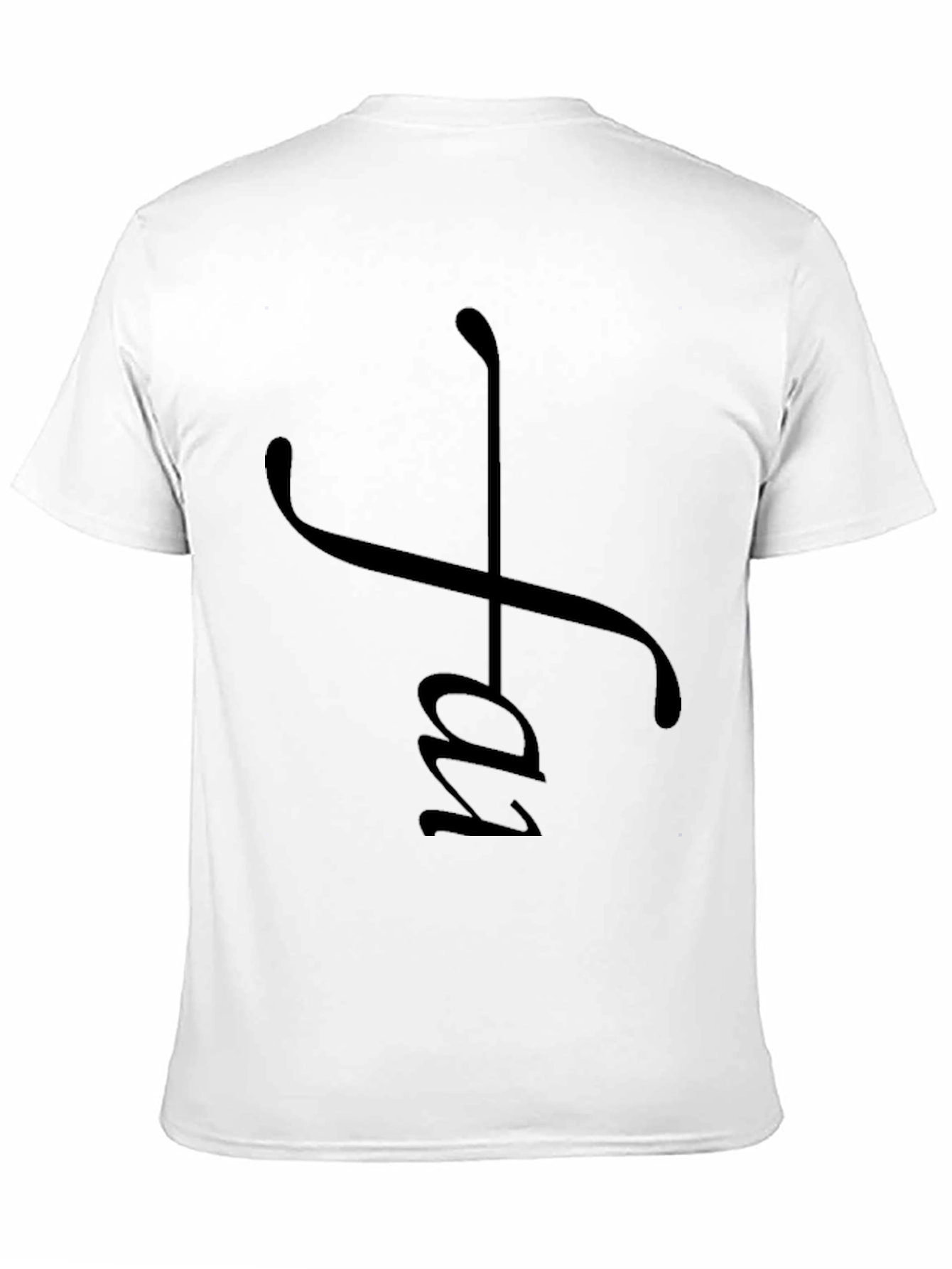 Black Faith Graphic Black T-Shirt - Stylish and Comfortable view 11