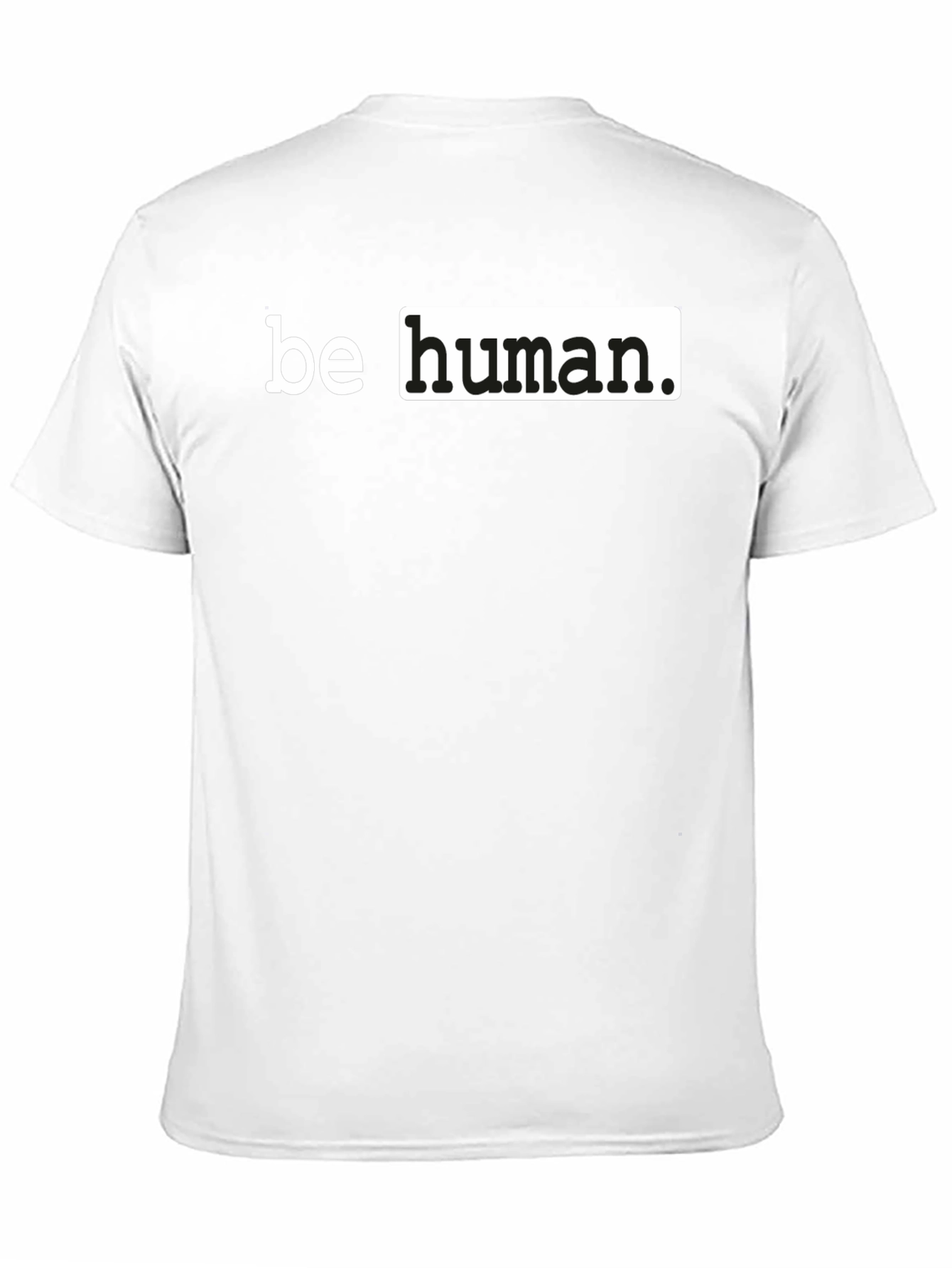 Black Be Human Black Graphic T-Shirt view 11