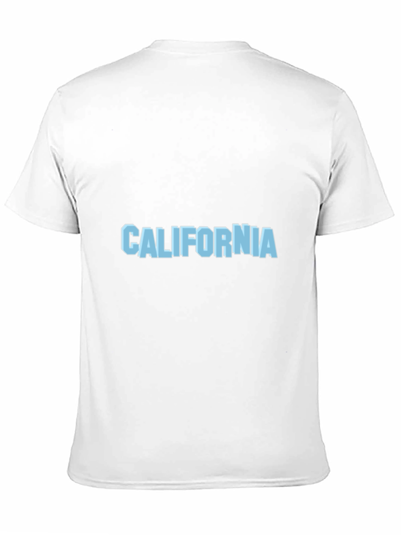 Black California Graphic Print Black T-Shirt view 11