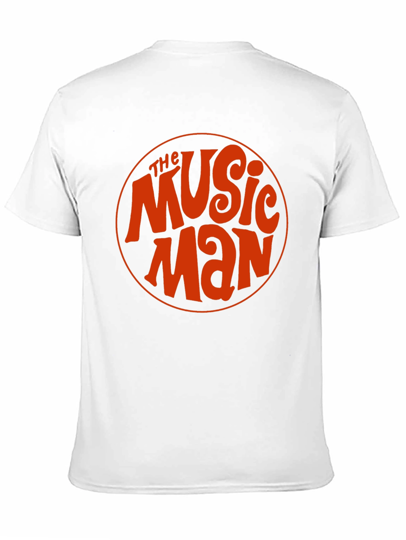 Black The Music Man Retro Style Black T-Shirt view 11
