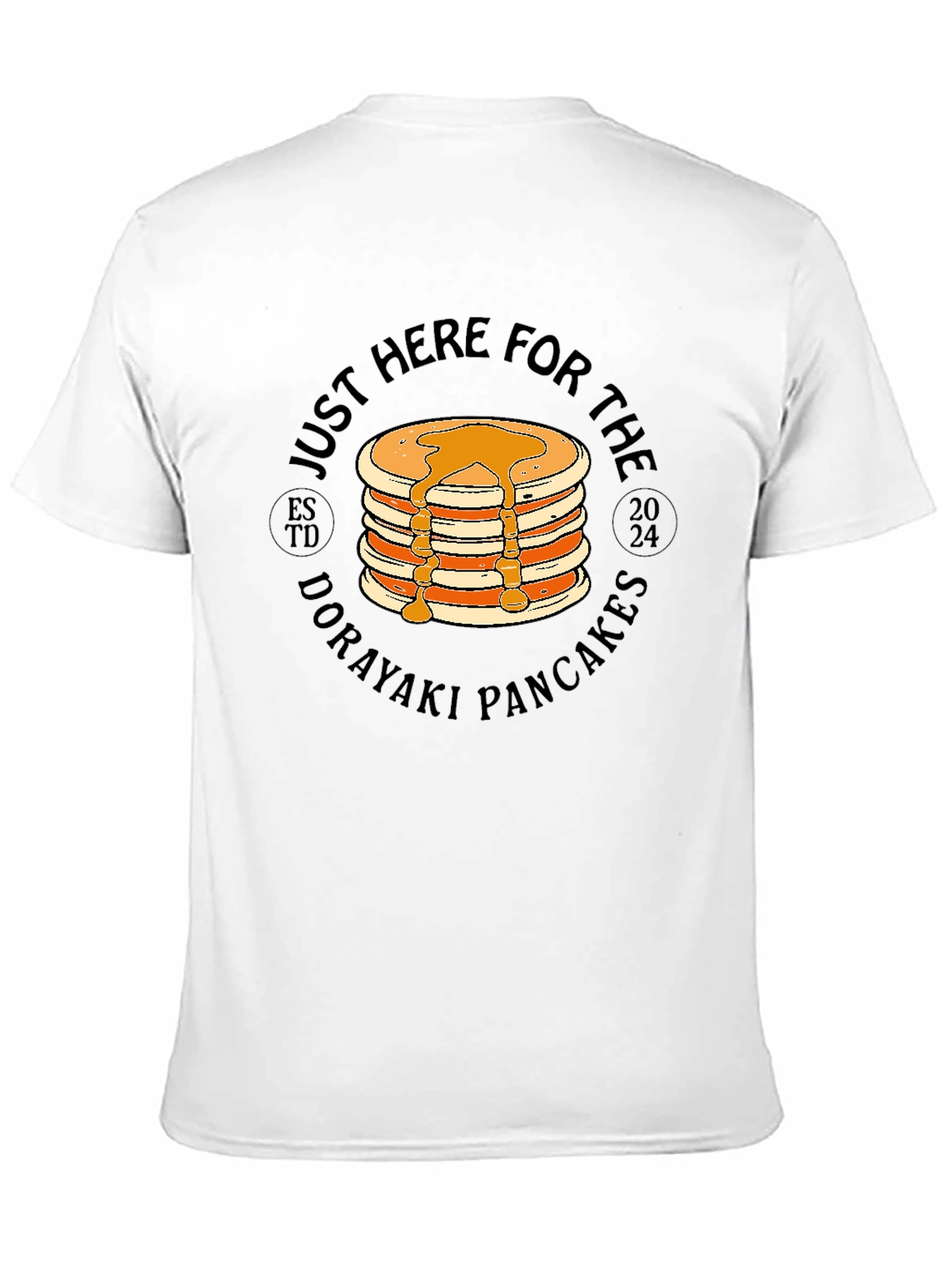 Just Here For The Dorayaki Pancakes T-Shirt - 11