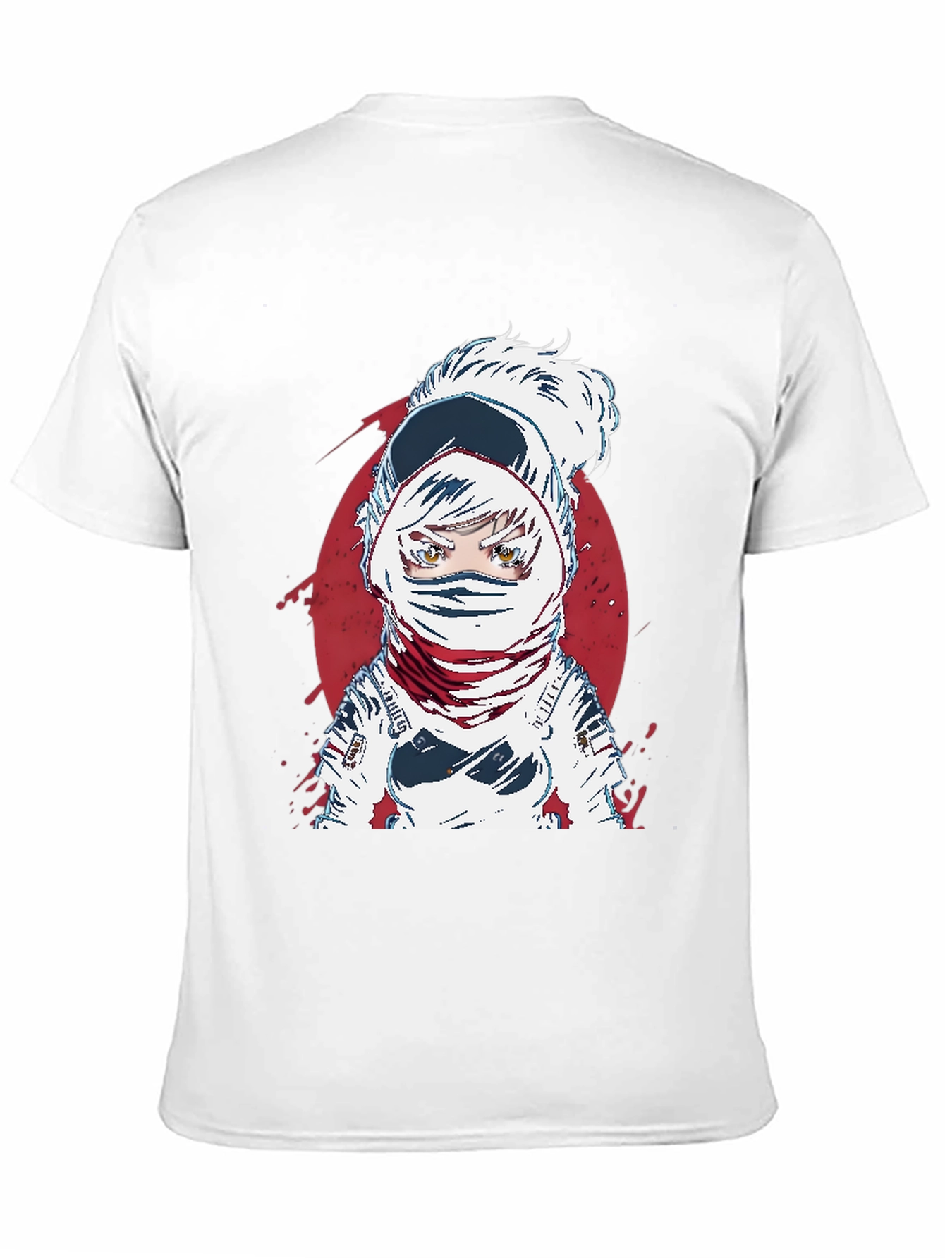 Astronaut Anime Graphic Tee - Cool Space Design - 11