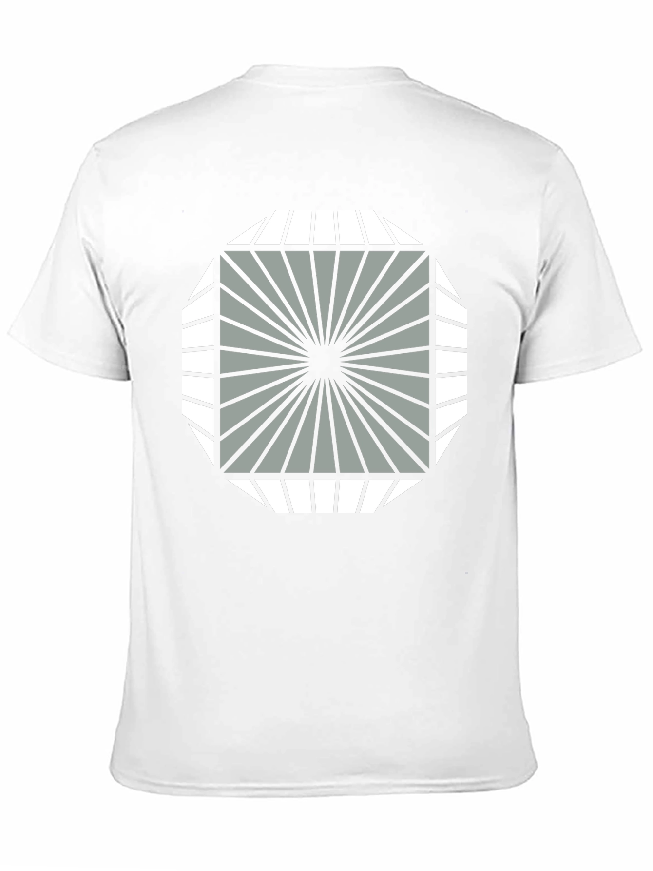 Black Geometric Graphic Tee - Stylish Modern Design view 11