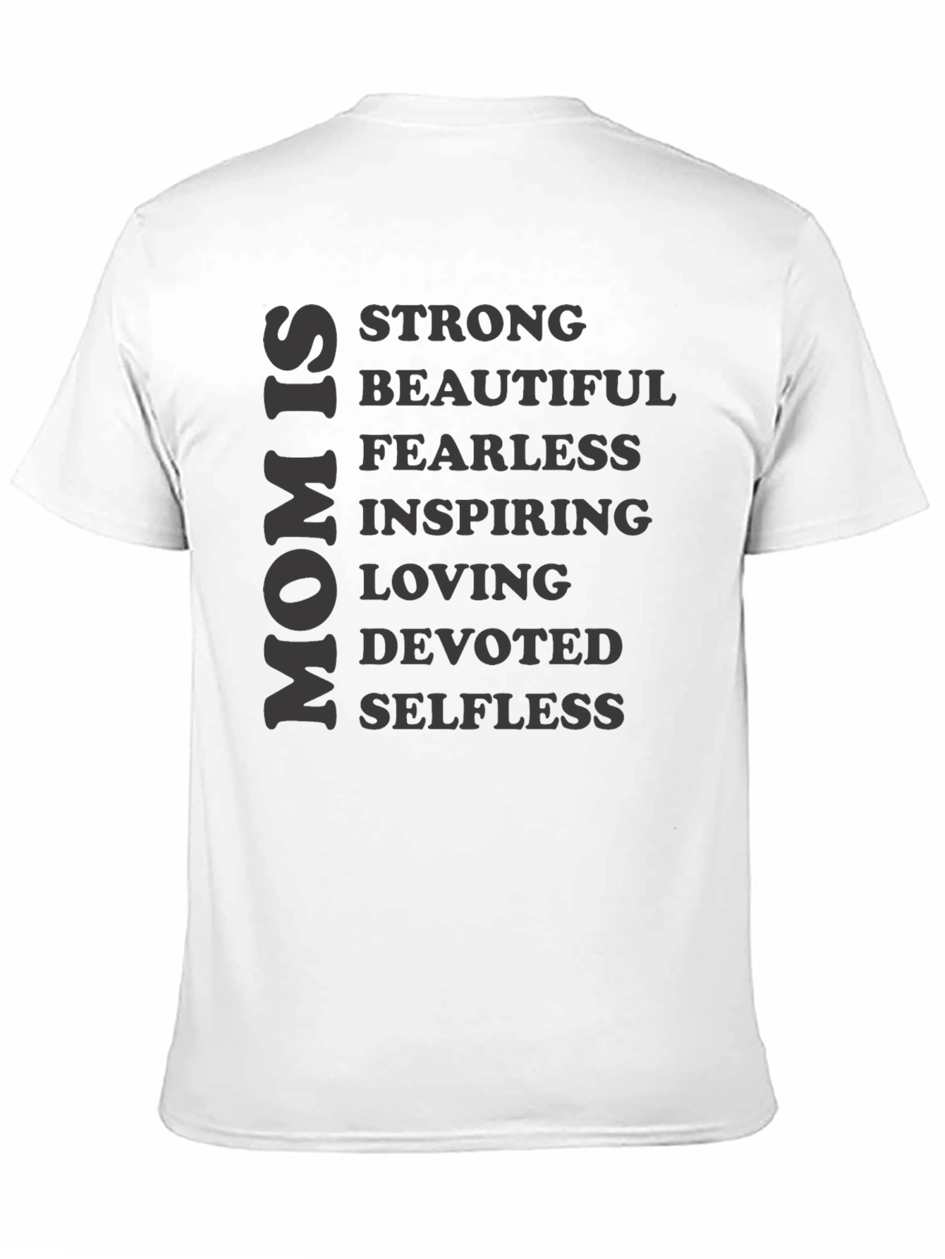 Black Mom Is Strong Graphic T-Shirt view 11