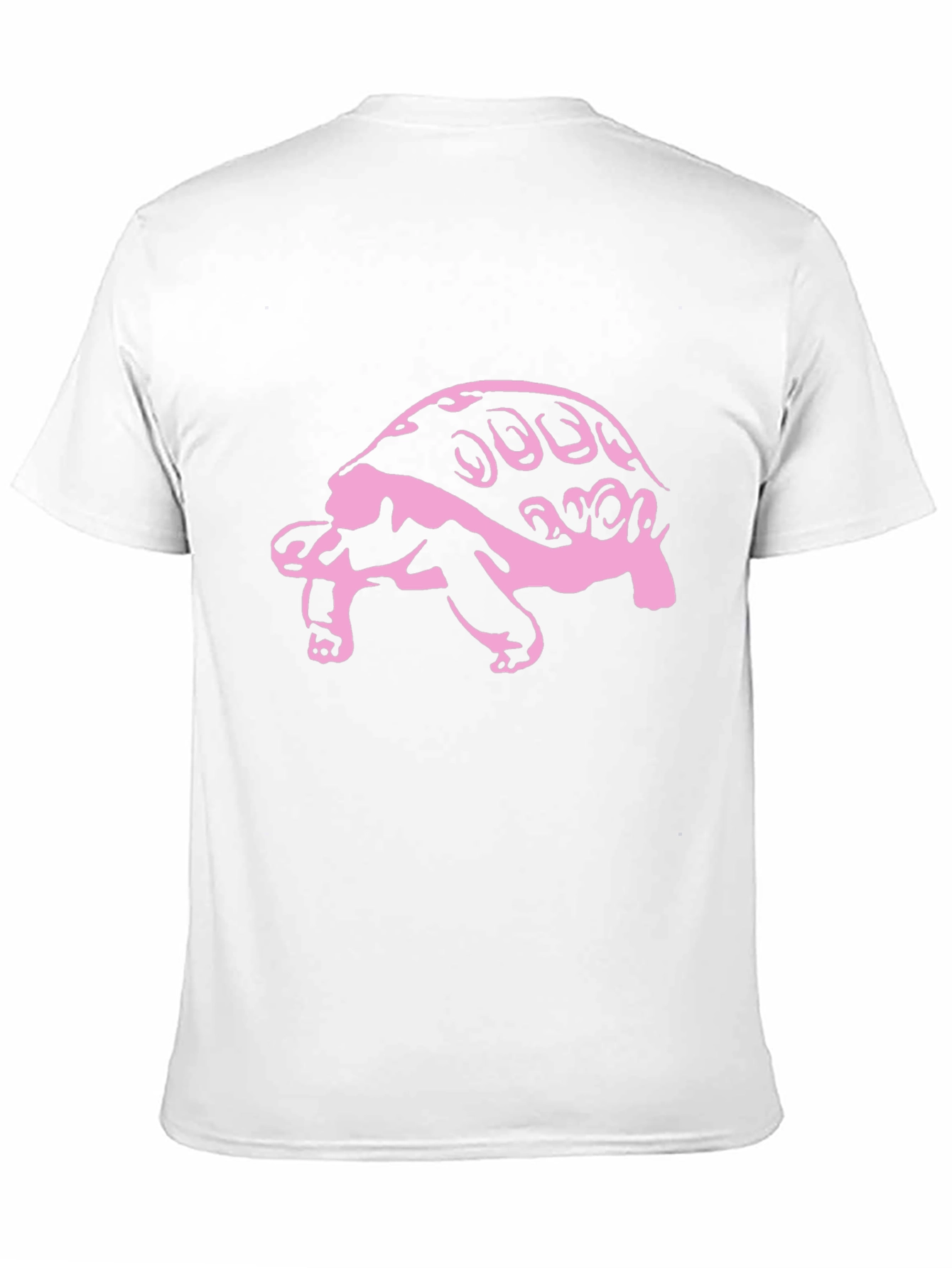 Black Pink Turtle Graphic Black Tee view 11