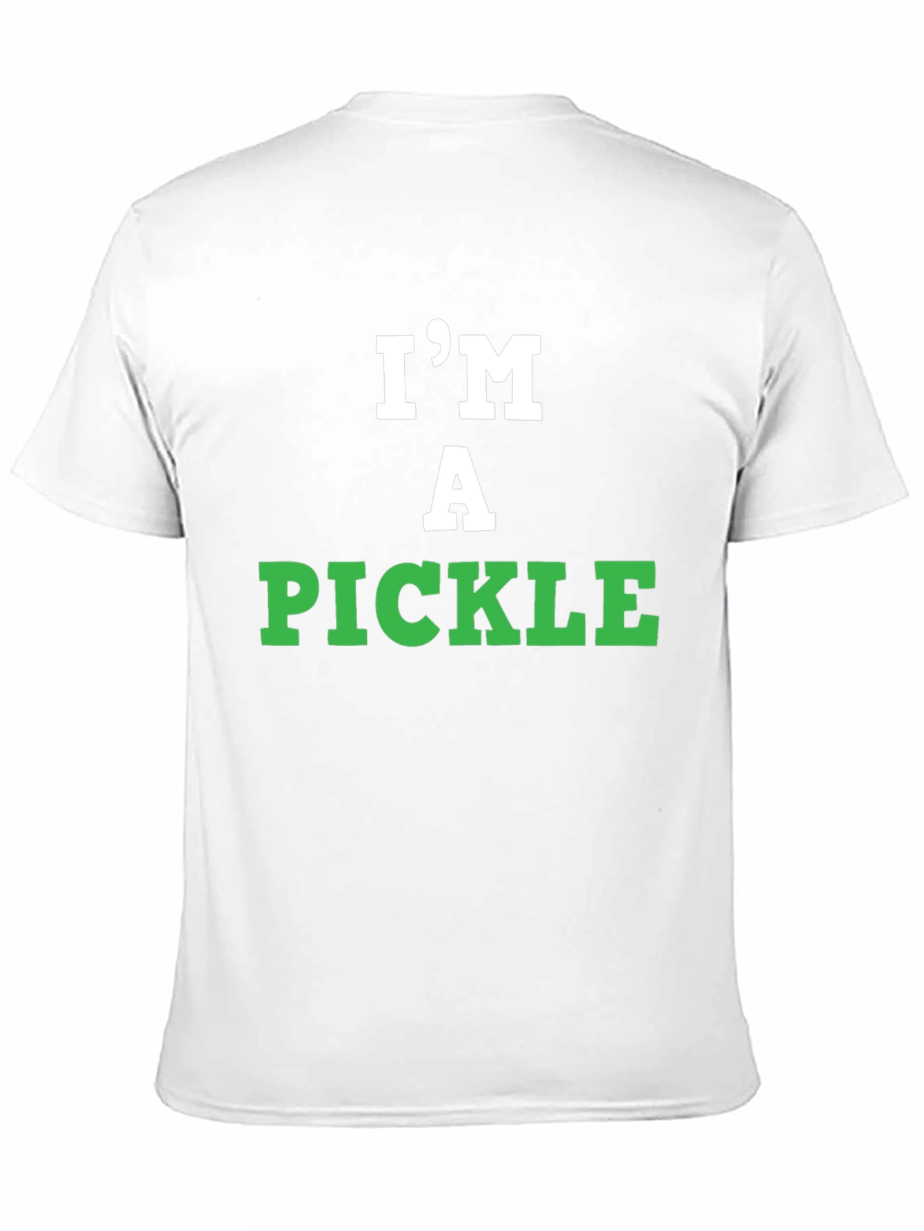 Black I'm A Pickle T-Shirt - Funny Graphic Tee view 11