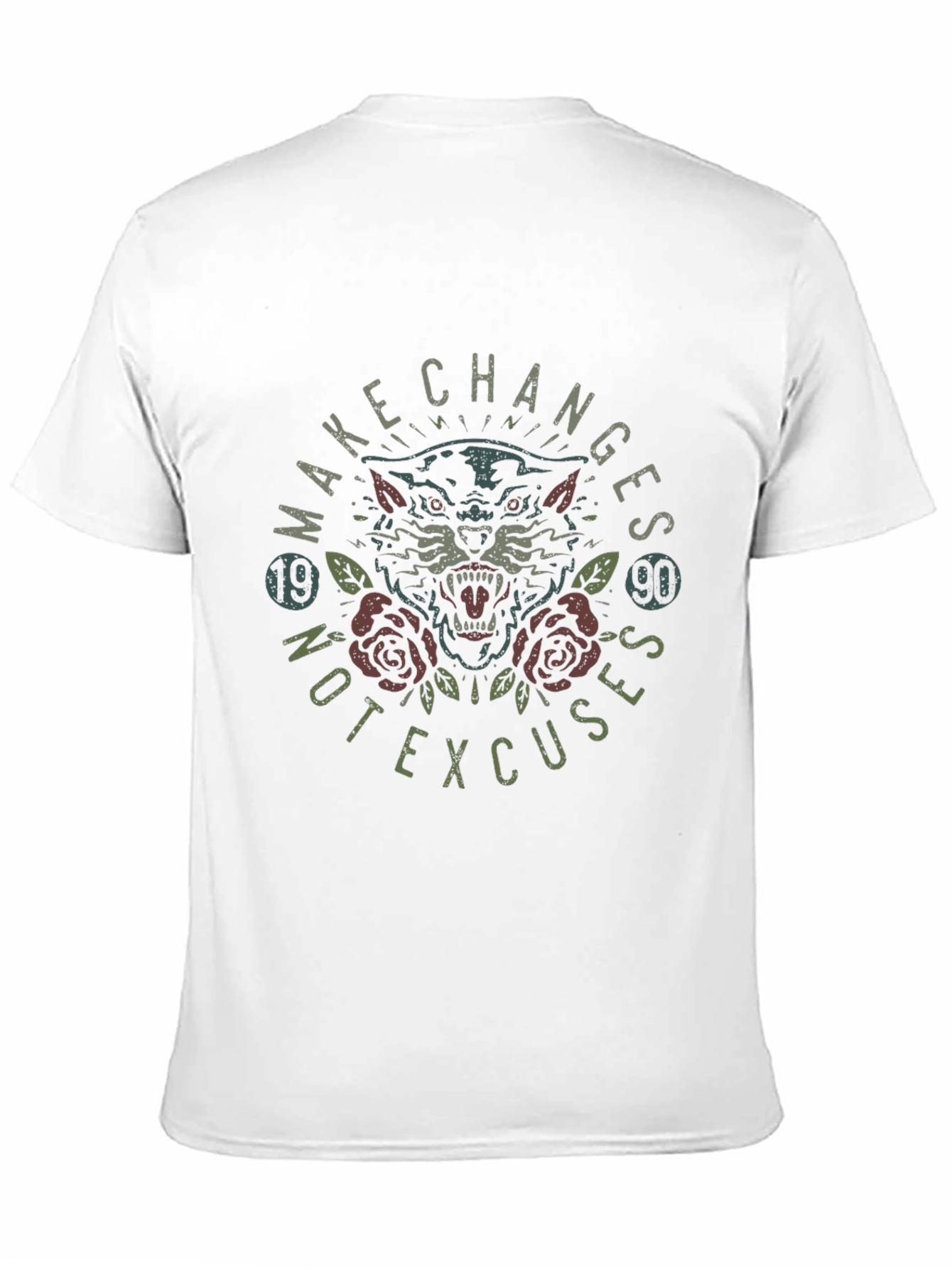 Black Make Changes Graphic Tee - Men's Black T-Shirt view 11