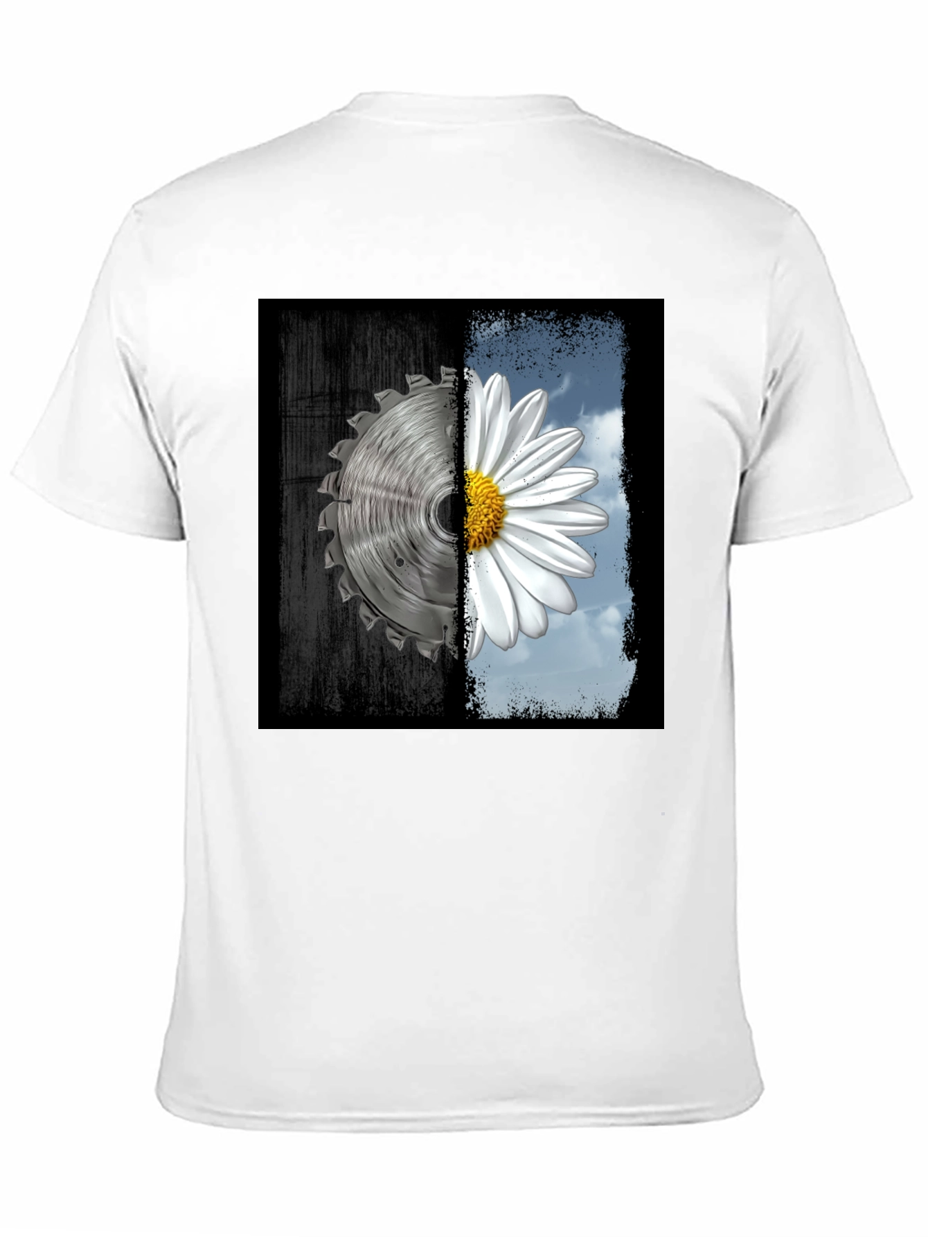 Black Nature vs. Industry T-Shirt view 11