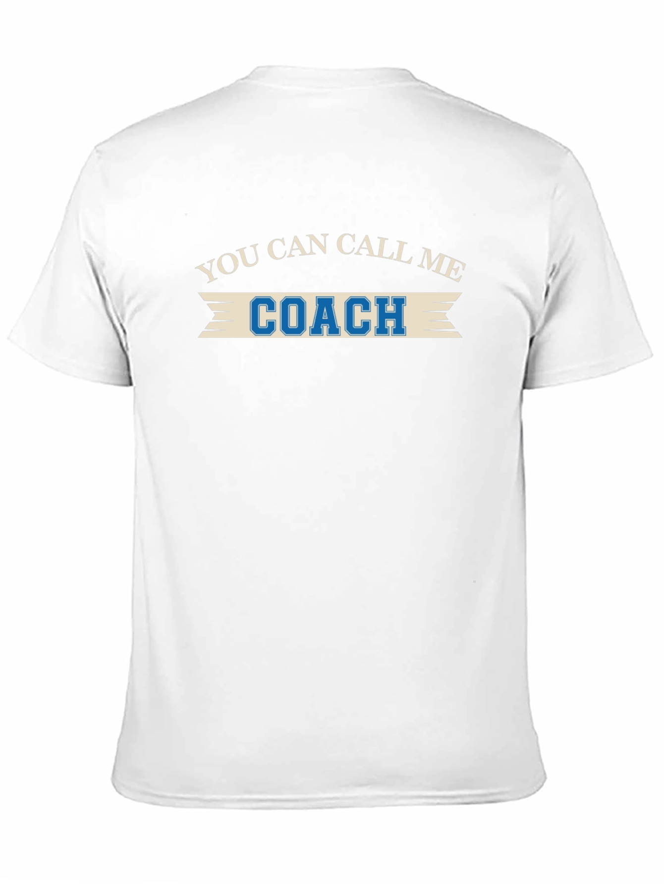 Black You Can Call Me Coach - Funny T-Shirt view 11