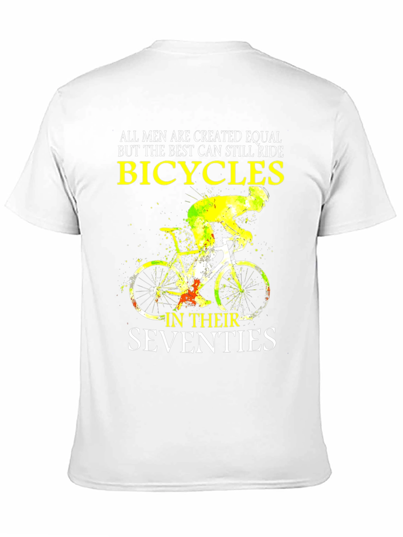 Black Bicycles in Seventies T-Shirt - Cycling Enthusiast Tee view 11