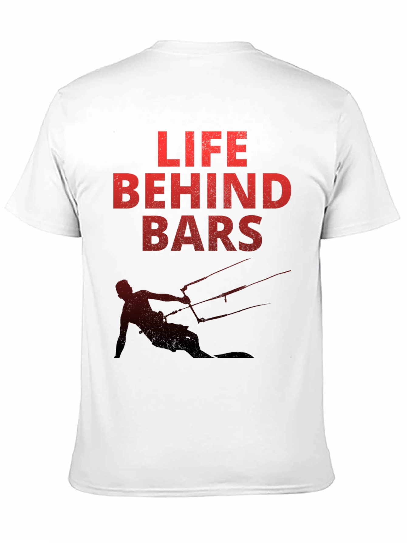 Black Life Behind Bars Graphic T-Shirt view 11