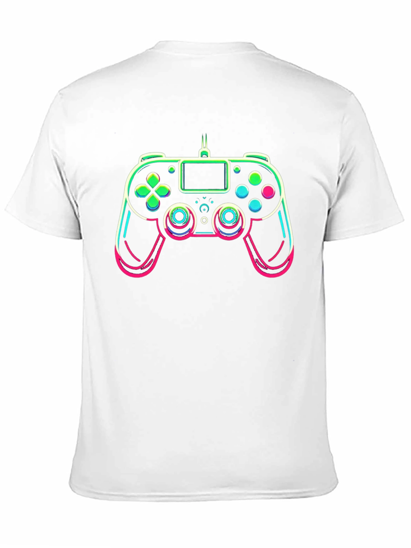 Black Gamer Controller Graphic Tee - Black view 11