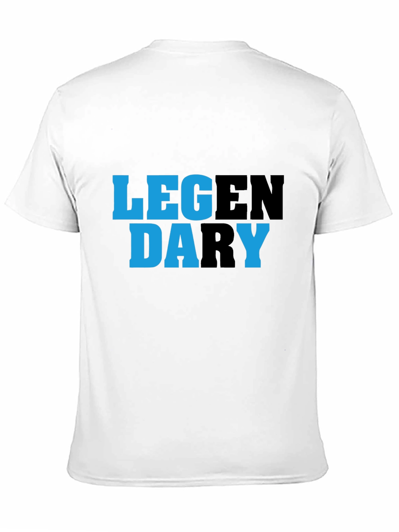 Black Legendary Graphic Tee - Cool Casual Style view 11