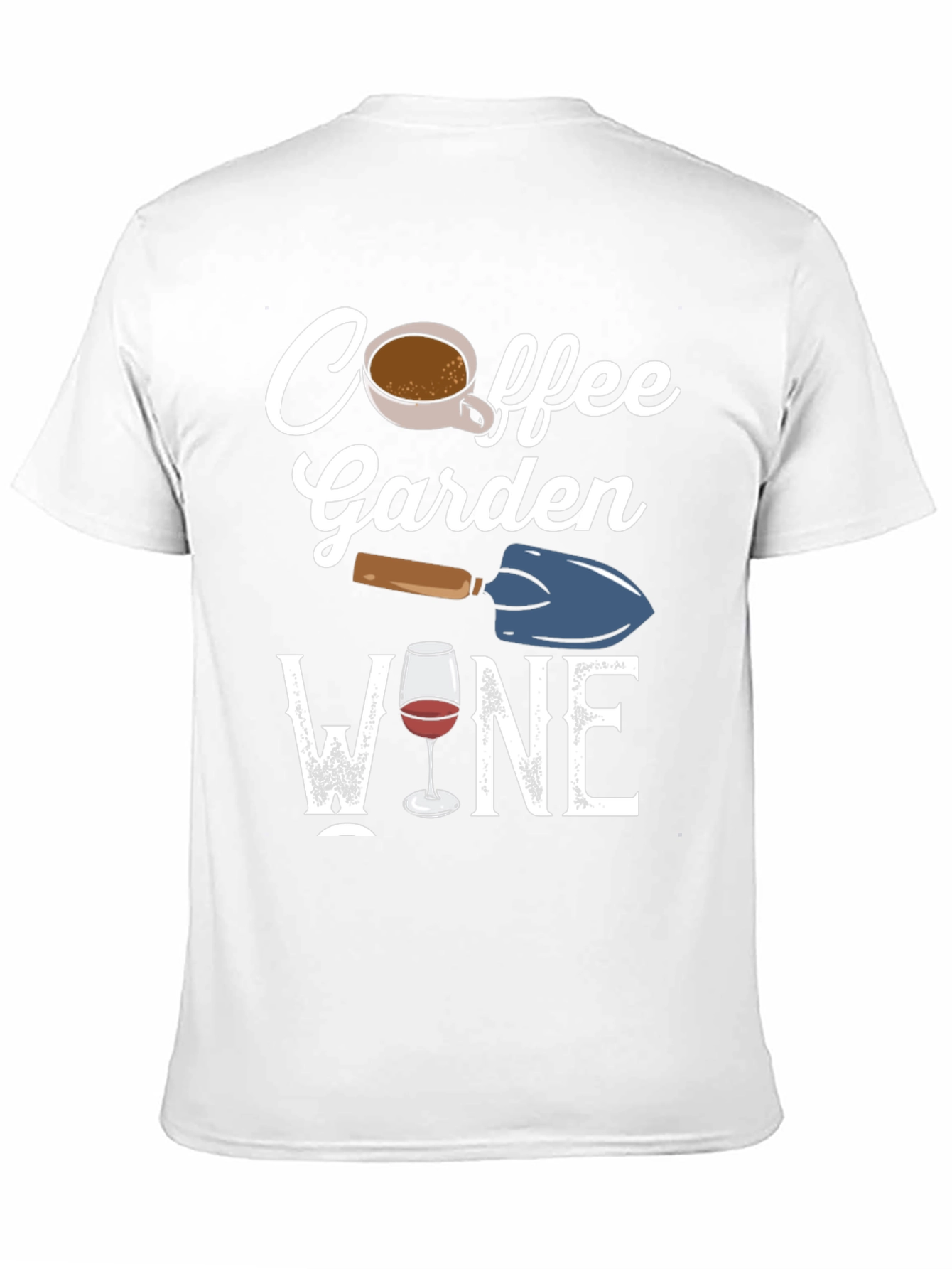 Black Coffee Garden Wine T-Shirt view 11