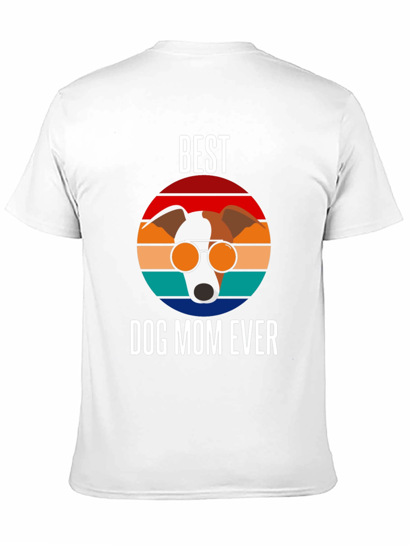 Black Best Dog Mom Ever Graphic Tee view 11