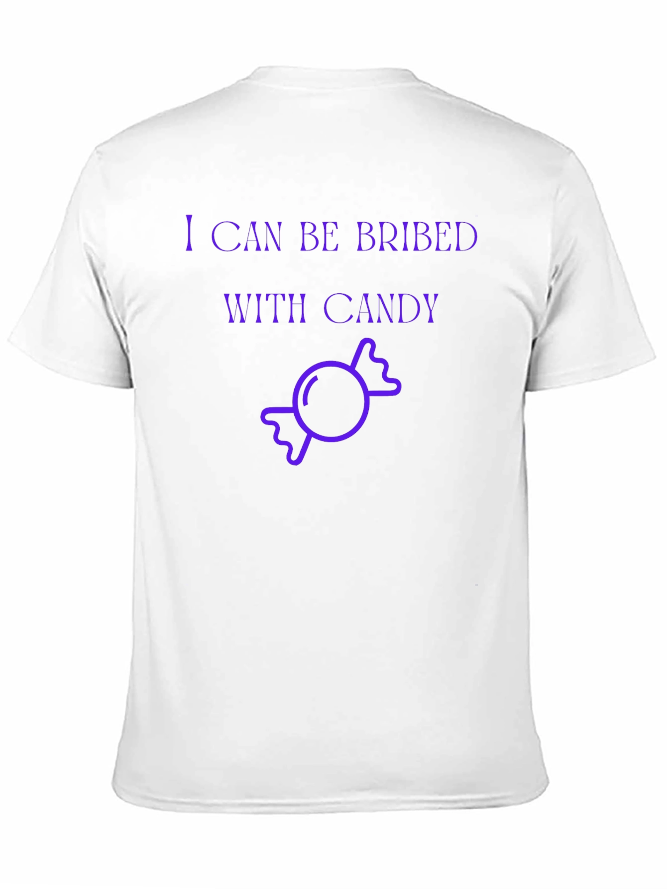 Black I Can Be Bribed With Candy Graphic T-Shirt view 11